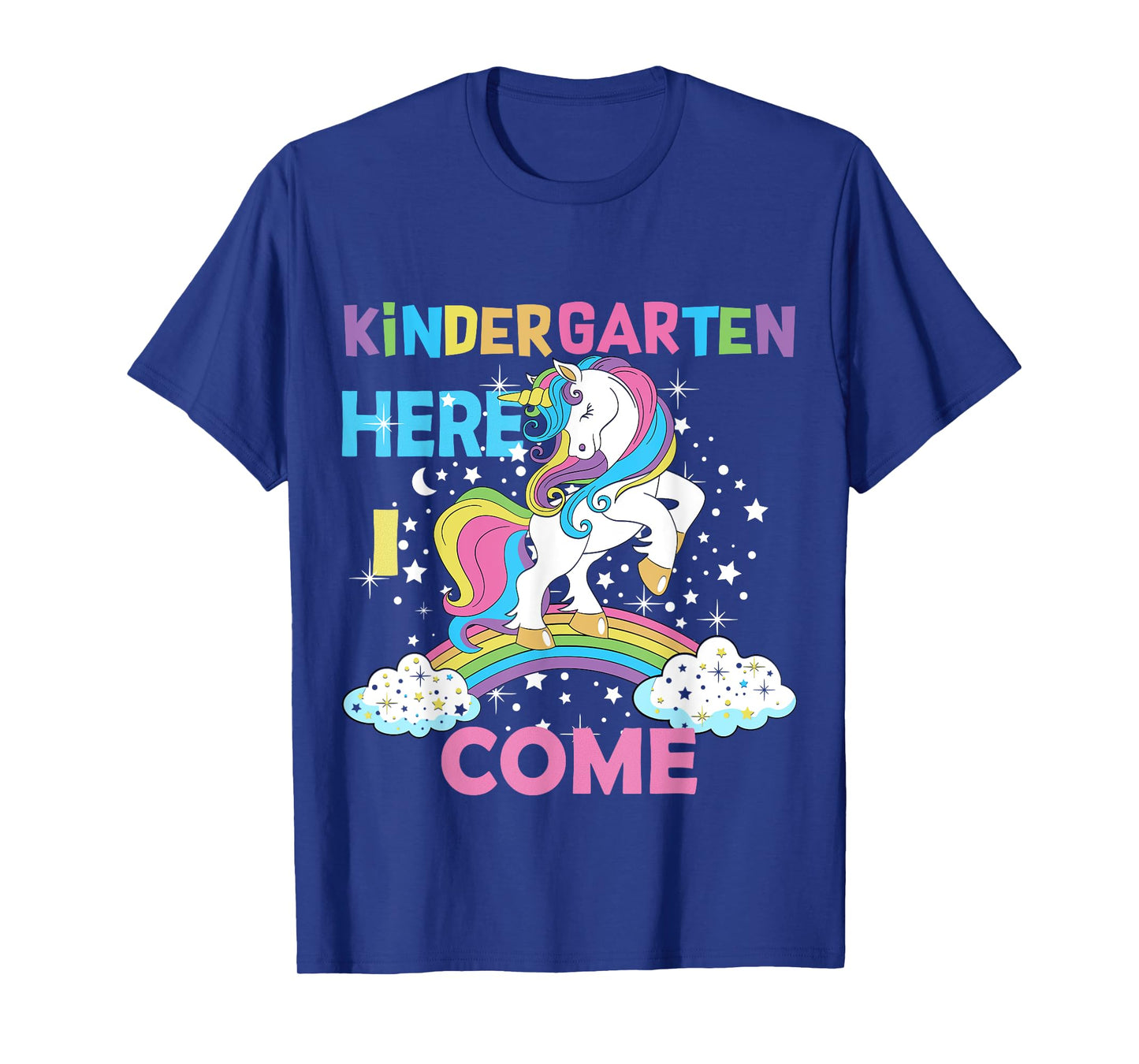Unicorn Kindergarten Here I come School Kindergarten Girl T-Shirt
