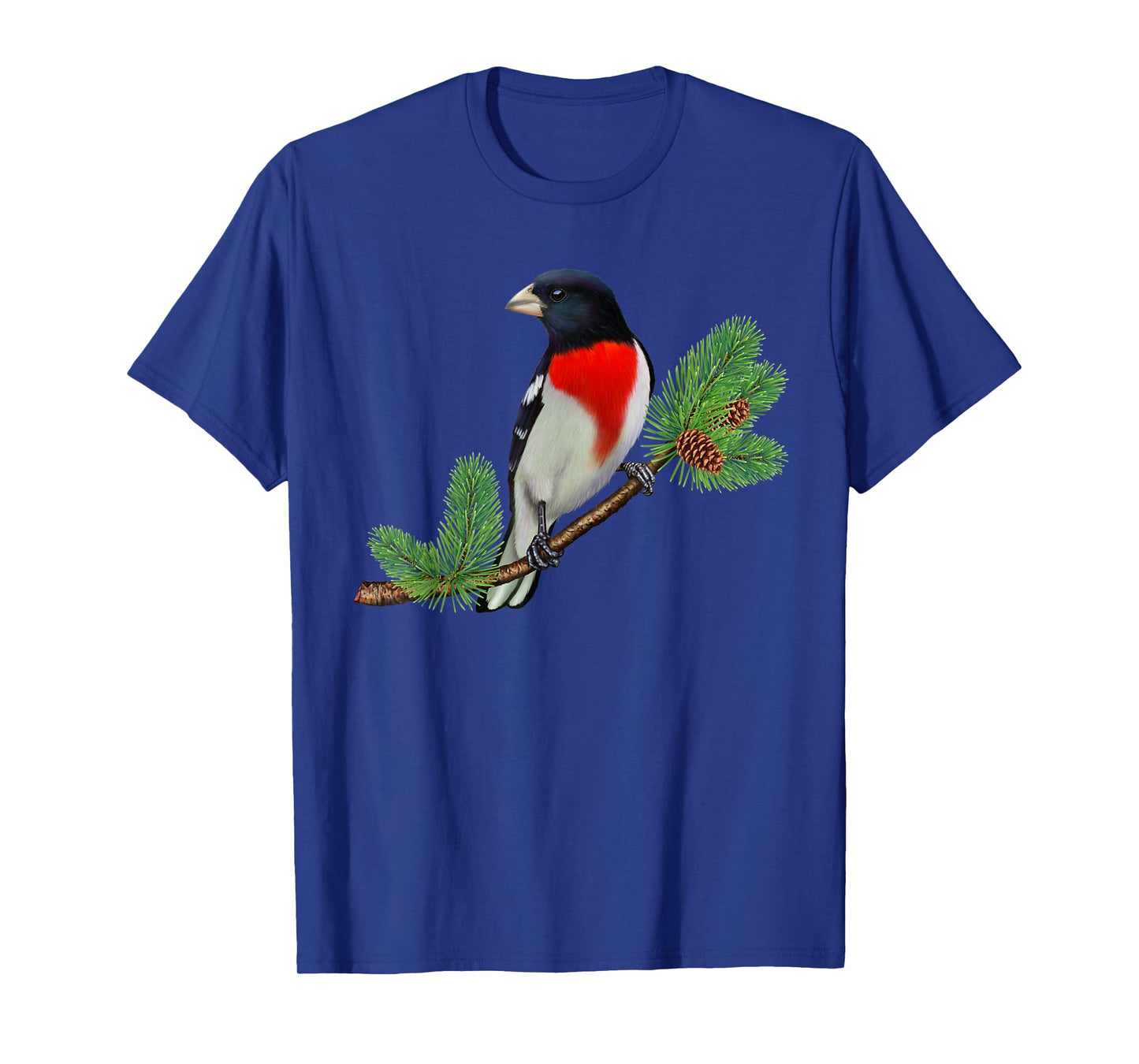 Rose Breasted Grosbeak Shirt Ornithology Bird T-Shirt