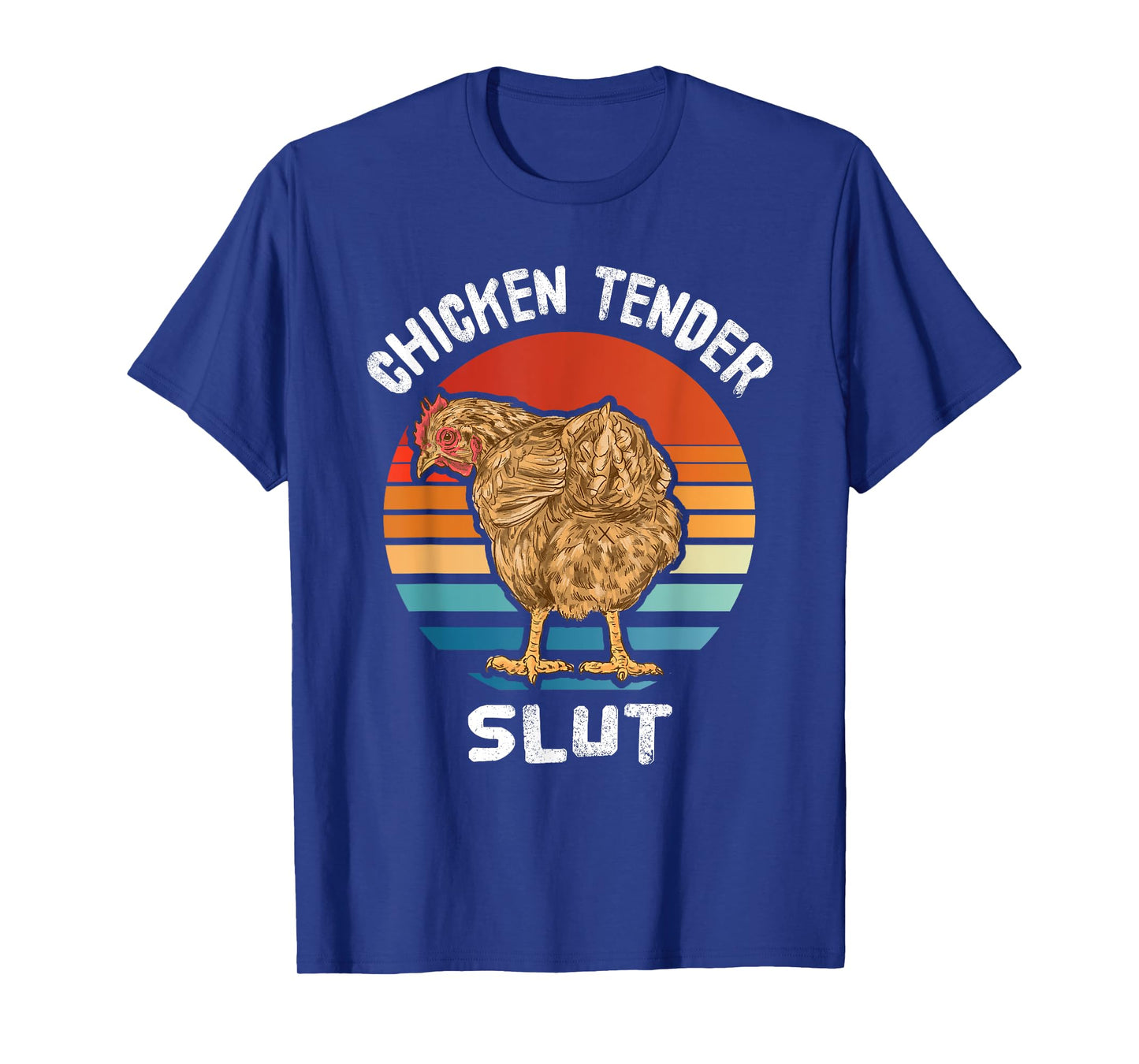 Chicken Tender Slut groovy farmer T-Shirt