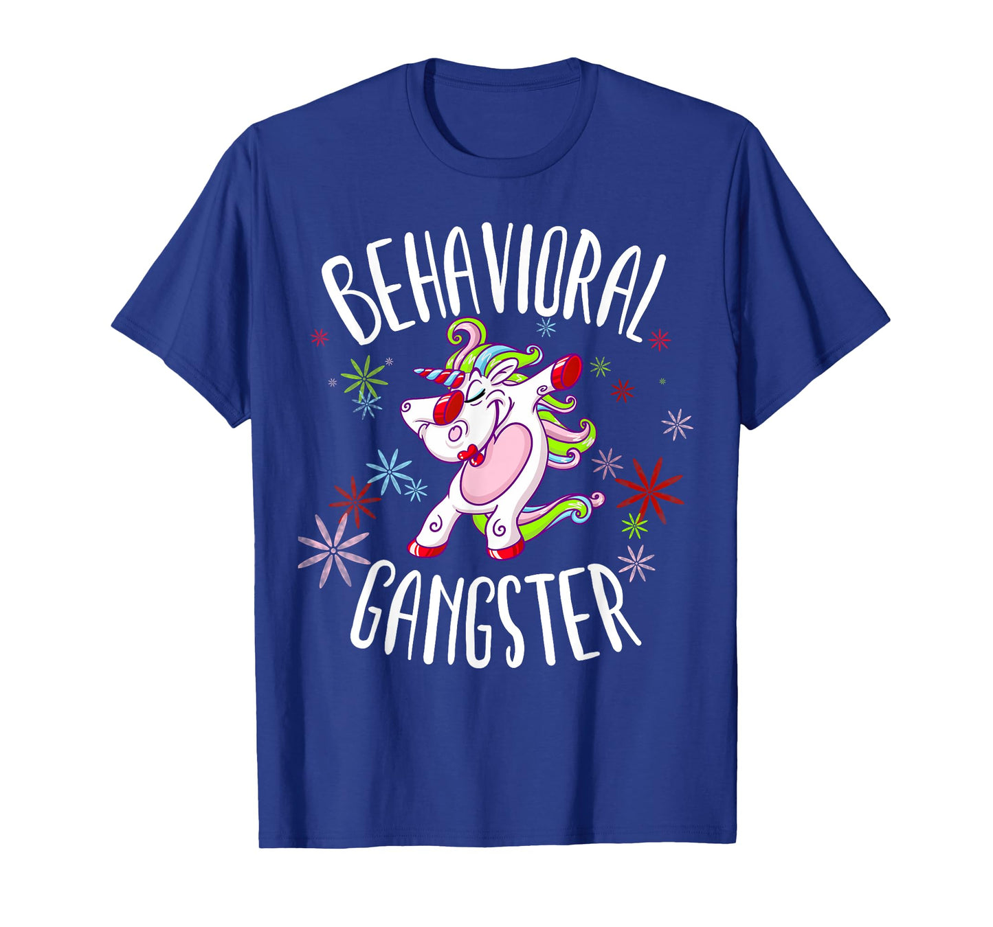 Behavioral Therapist Dabbing Unicorn design for ABA Therapy T-Shirt