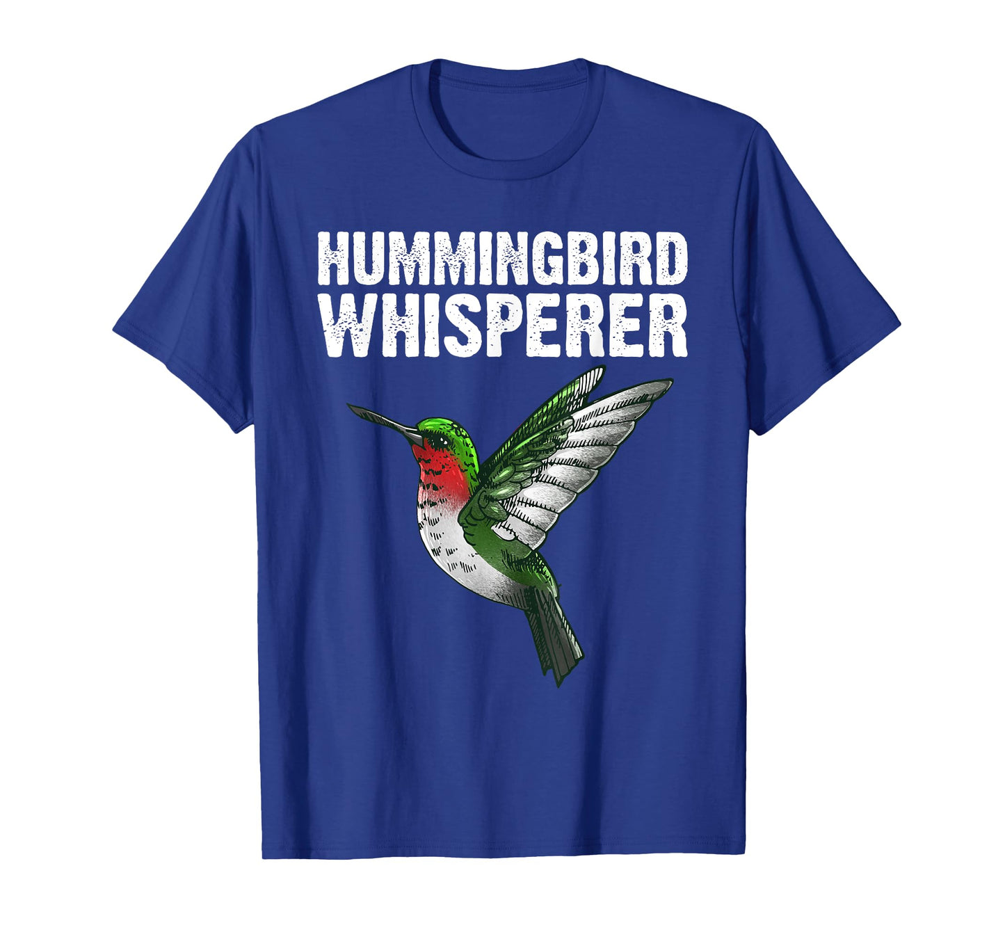 Cute Hummingbird Art For Men Women Bird Watcher Bird Lover T-Shirt