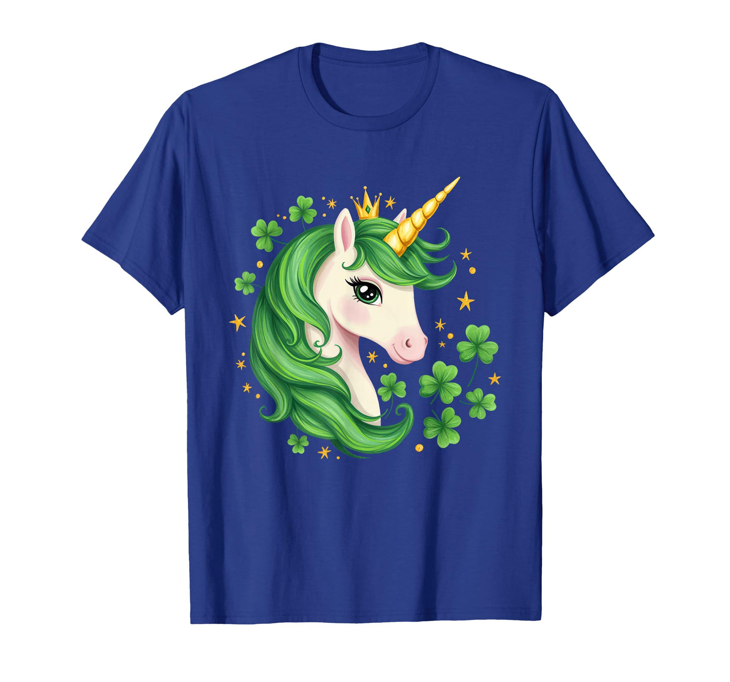 Cute Unicorn Lepricorn Toddler Girls St Patricks Day T-Shirt