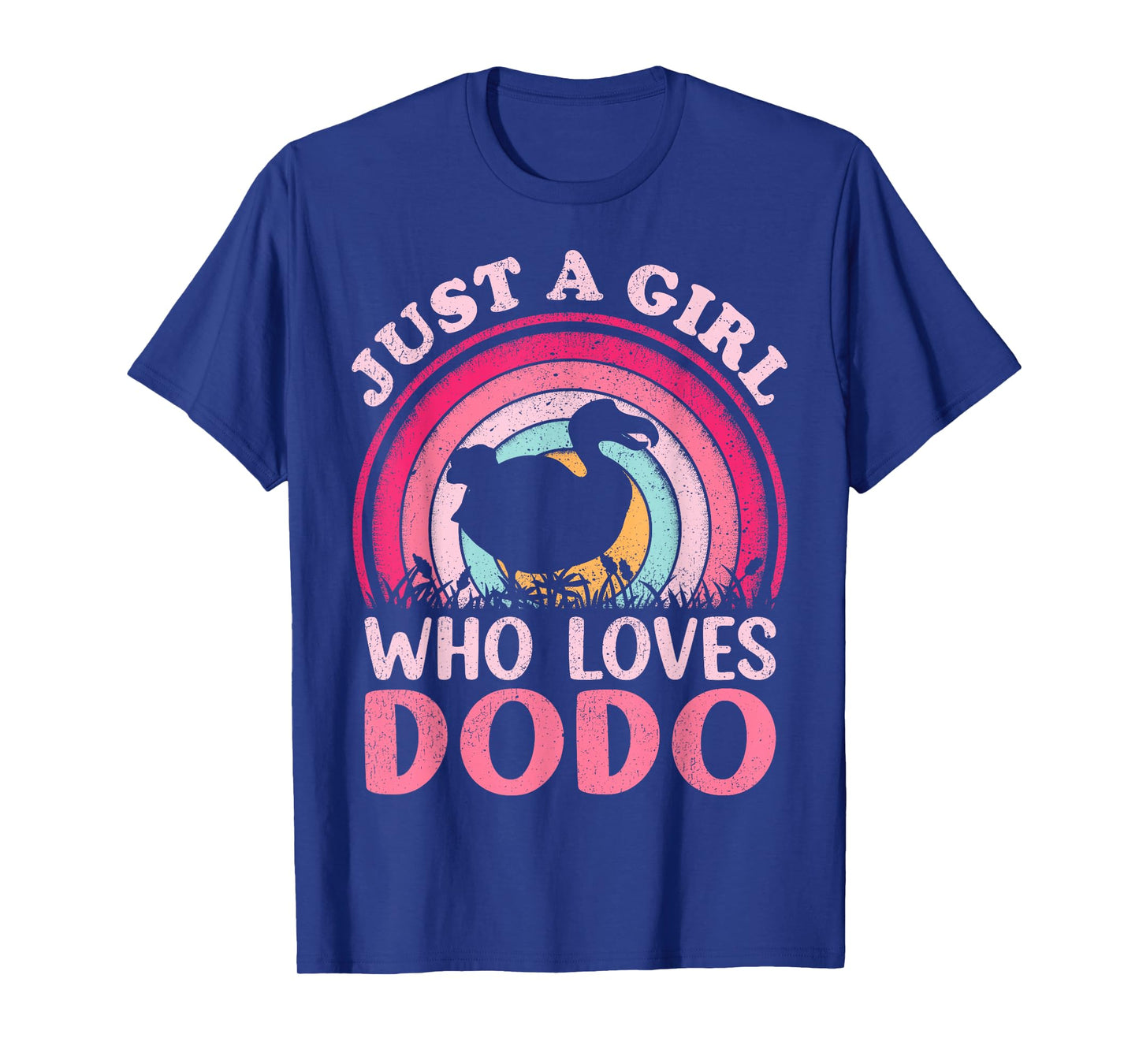 Dodo Bird Vintage Retro Just A Girl Who Loves Dodo T-Shirt