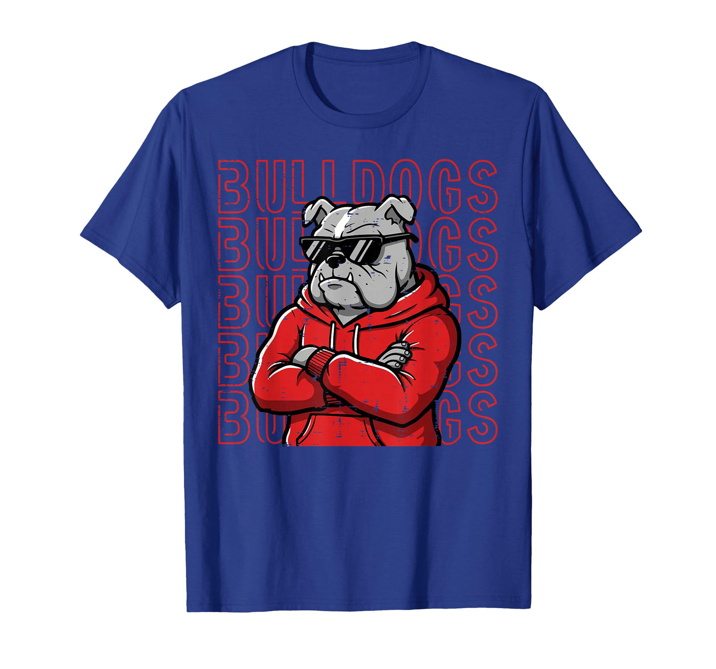 Bulldog Women Kids Boys Girls Men Youth Teen T-Shirt