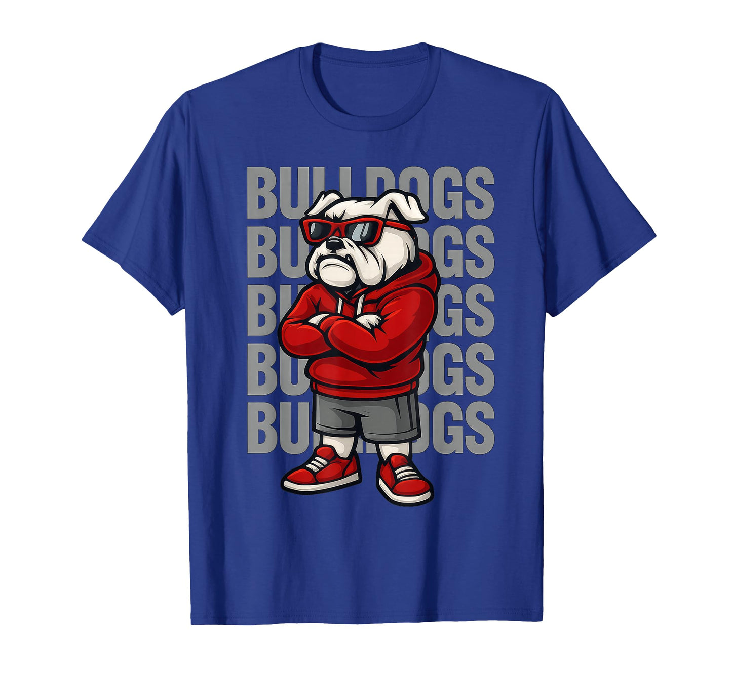 Retro Bulldogs Gift for Men Women Boys Girls Kids T-Shirt