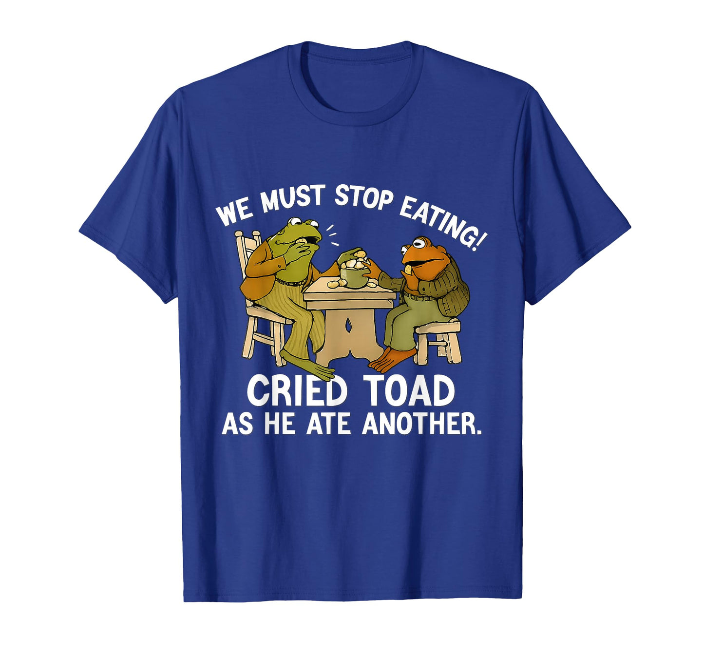 We Must Tee Stop Eating Toad As He Ate Another Frog Men Toad T-Shirt