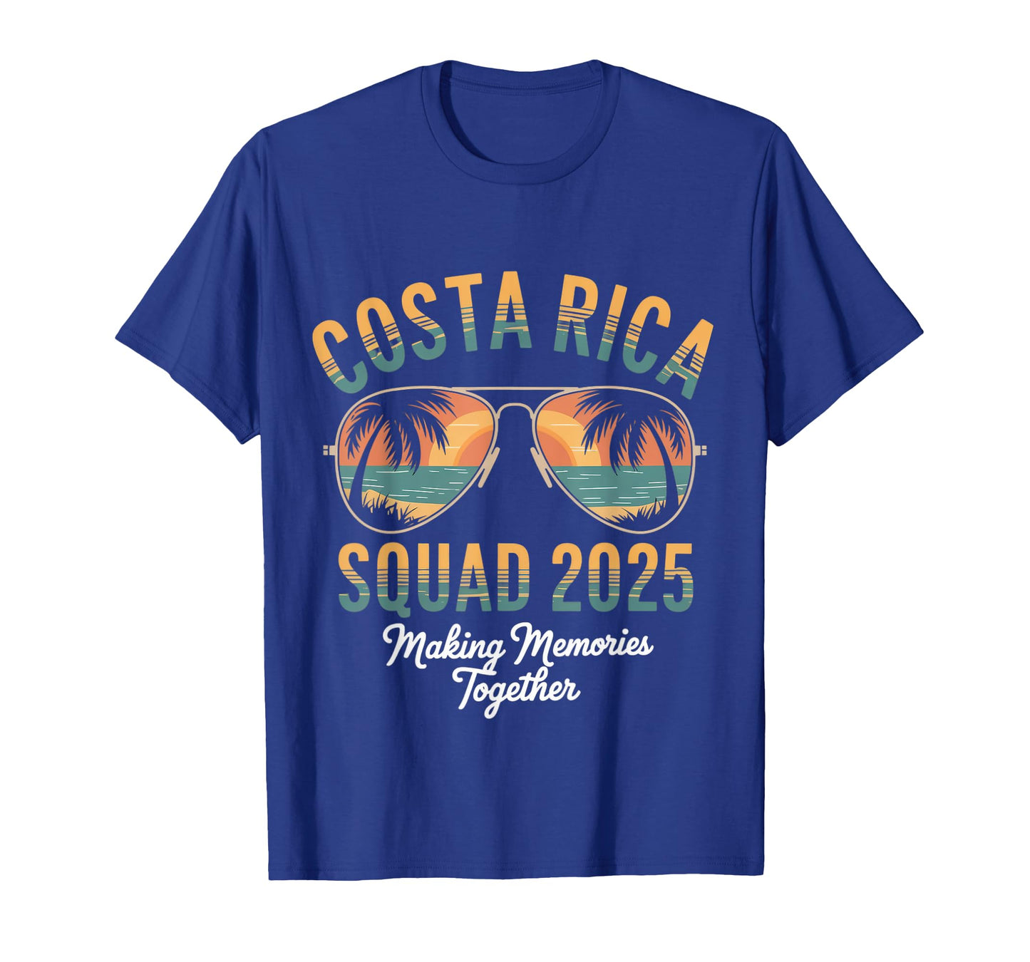Costa Rica Squad 2025 Vacation Tropical Pura Vida Costa Rica T-Shirt