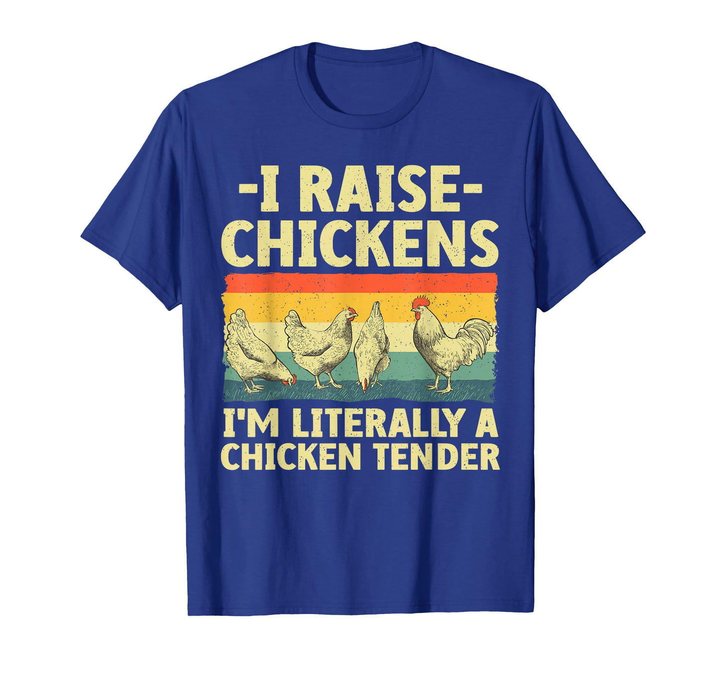 Chicken Gift Chicken Lover Accessories & Stuff Unisex-Adult T-Shirt Black Small Funny Chicken Tender Art Poultry Chicken Farmer T-Shirt