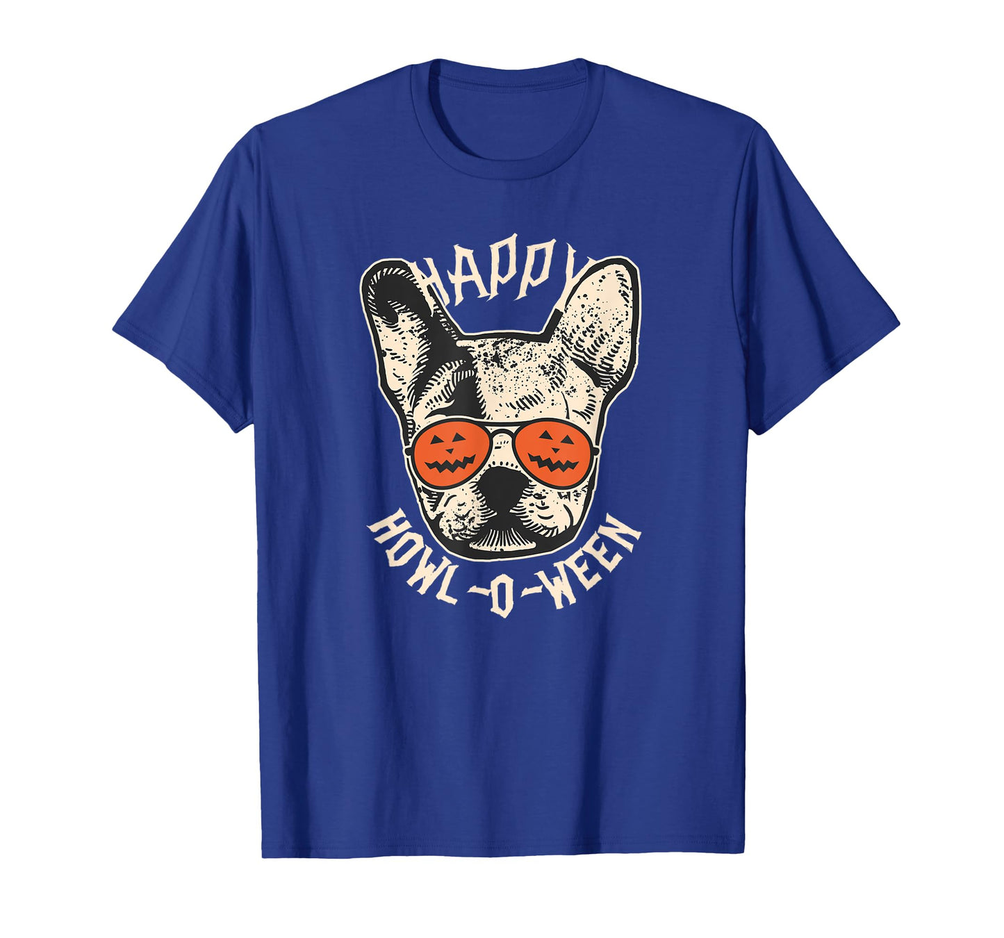 Happy Howl-o-ween Frenchie | French Bulldog Halloween T-Shirt