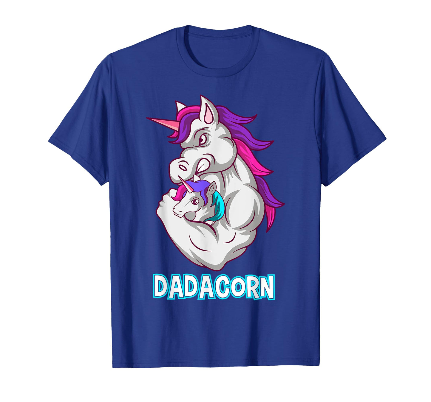 Dadacorn Unicorn Fitness Dad Baby T-Shirt