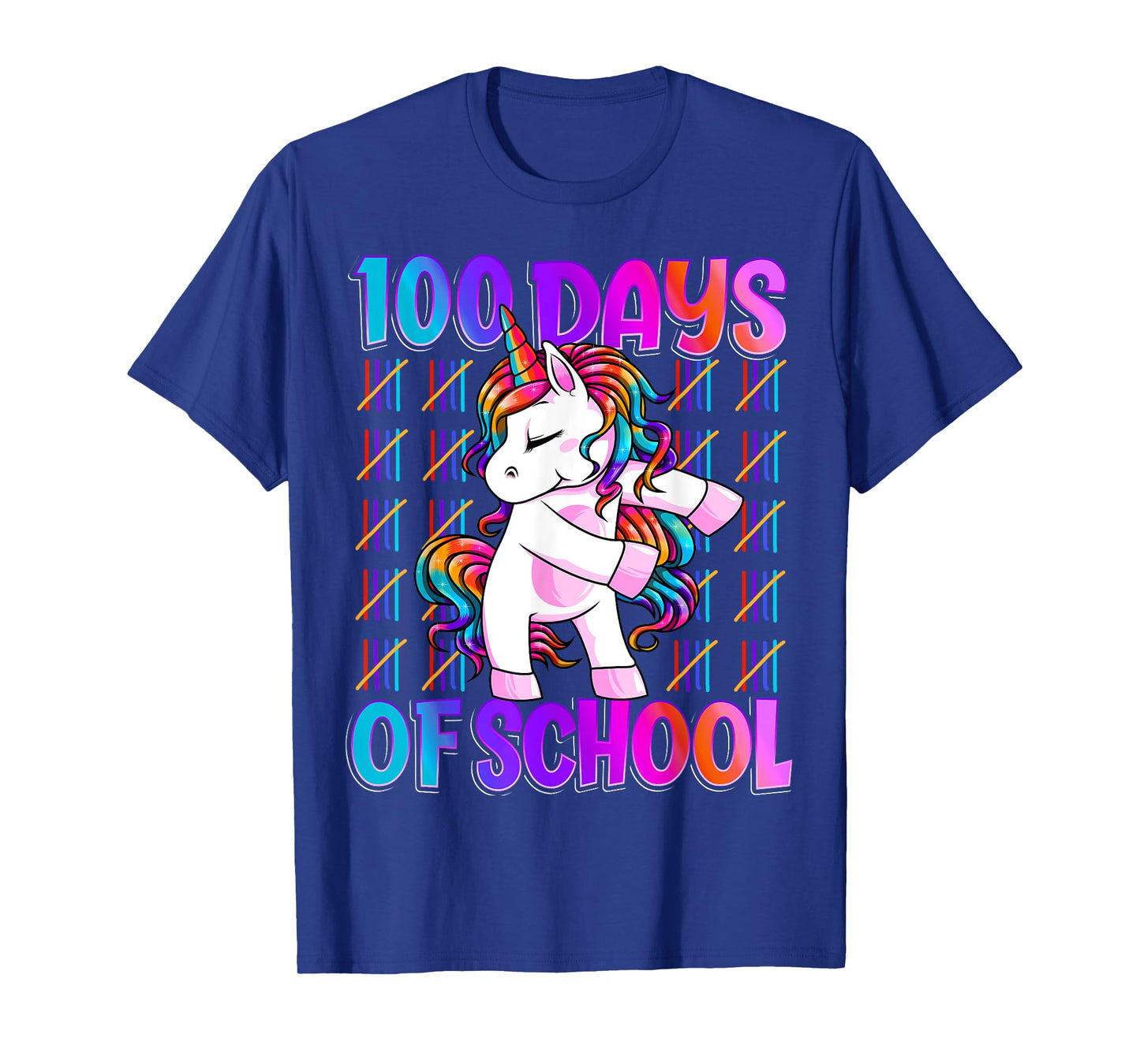 100 Magical Day of School And Still Awesome 100 Days Smarter Unicorn Kids School Shirt Black Unisex-Kids T-Shirt Small