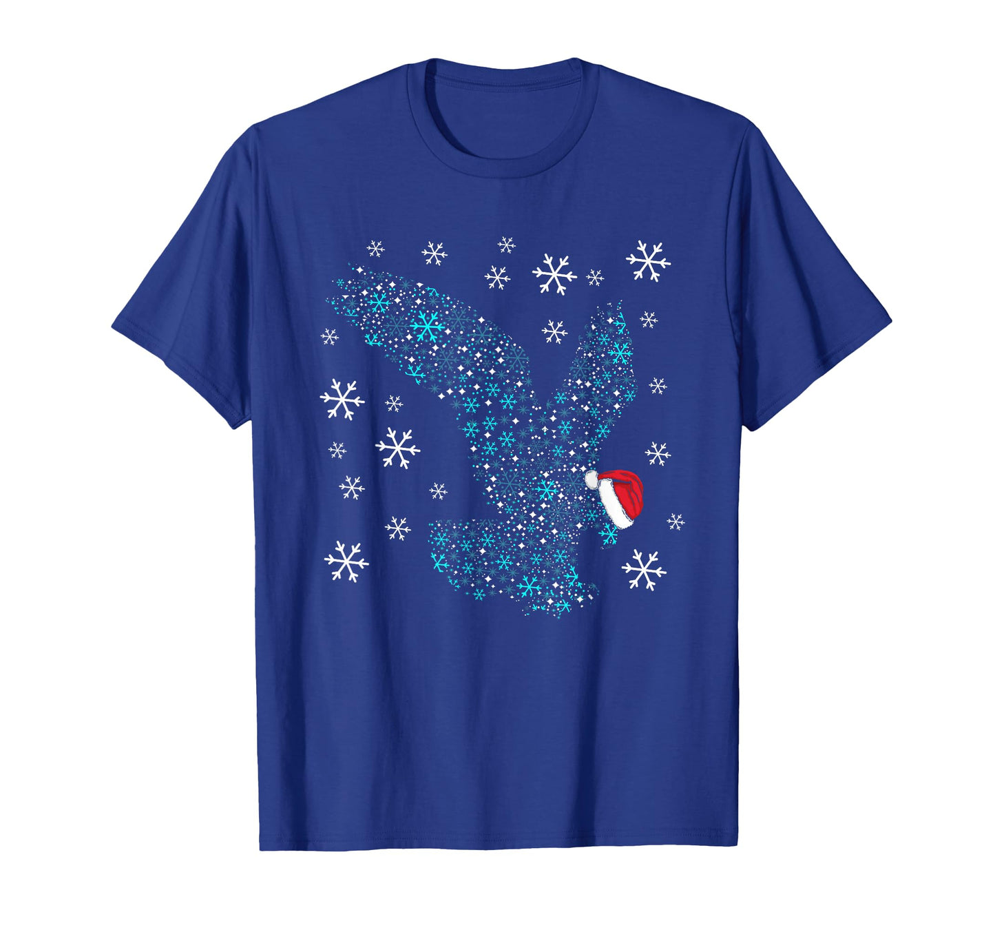 Funny Eagles Christmas Costume Eagle Santa XMAS Humor T-Shirt