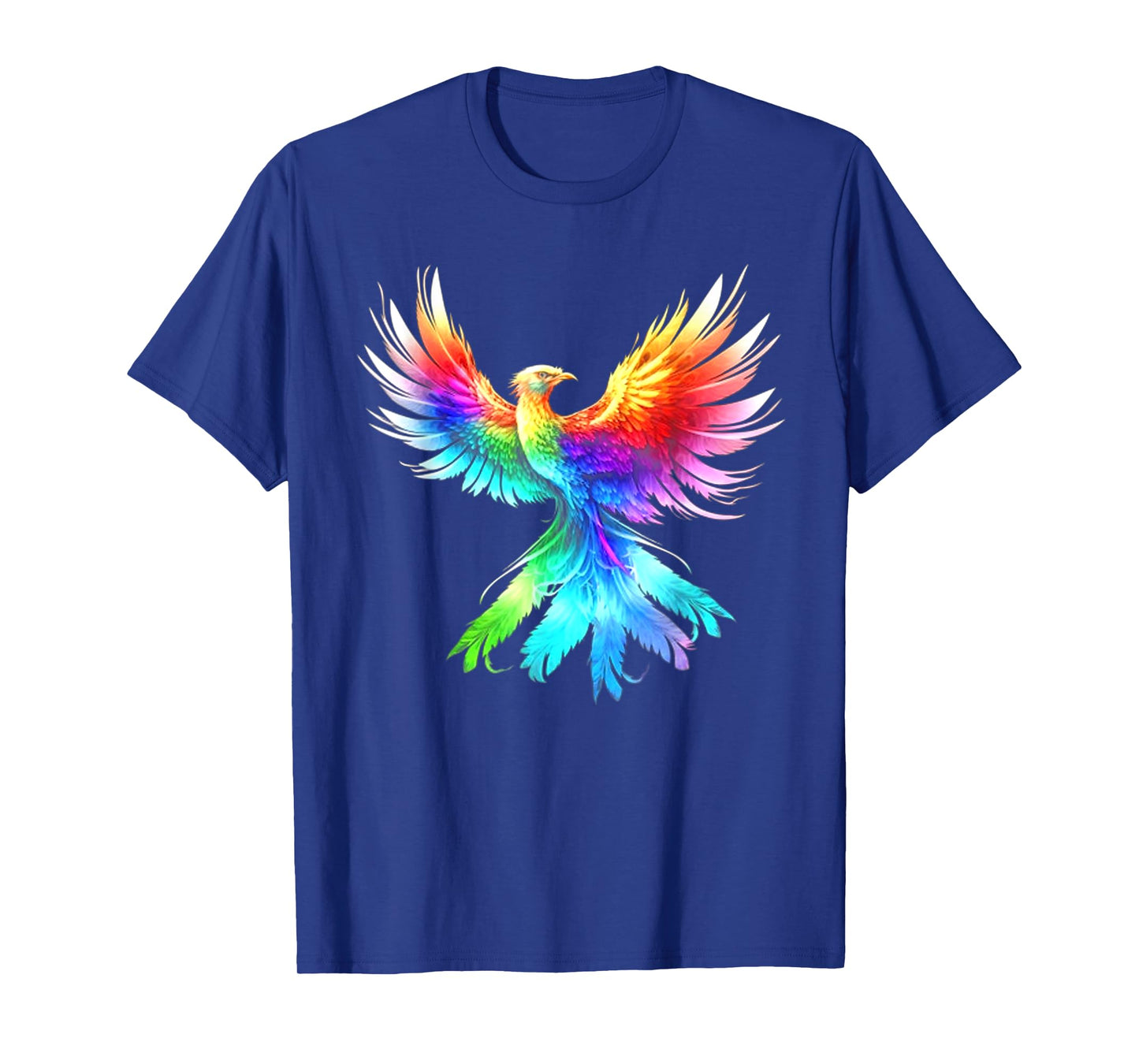 Phoenix Color Flower Moon Viking Valhalla North Myths Celtic T-Shirt