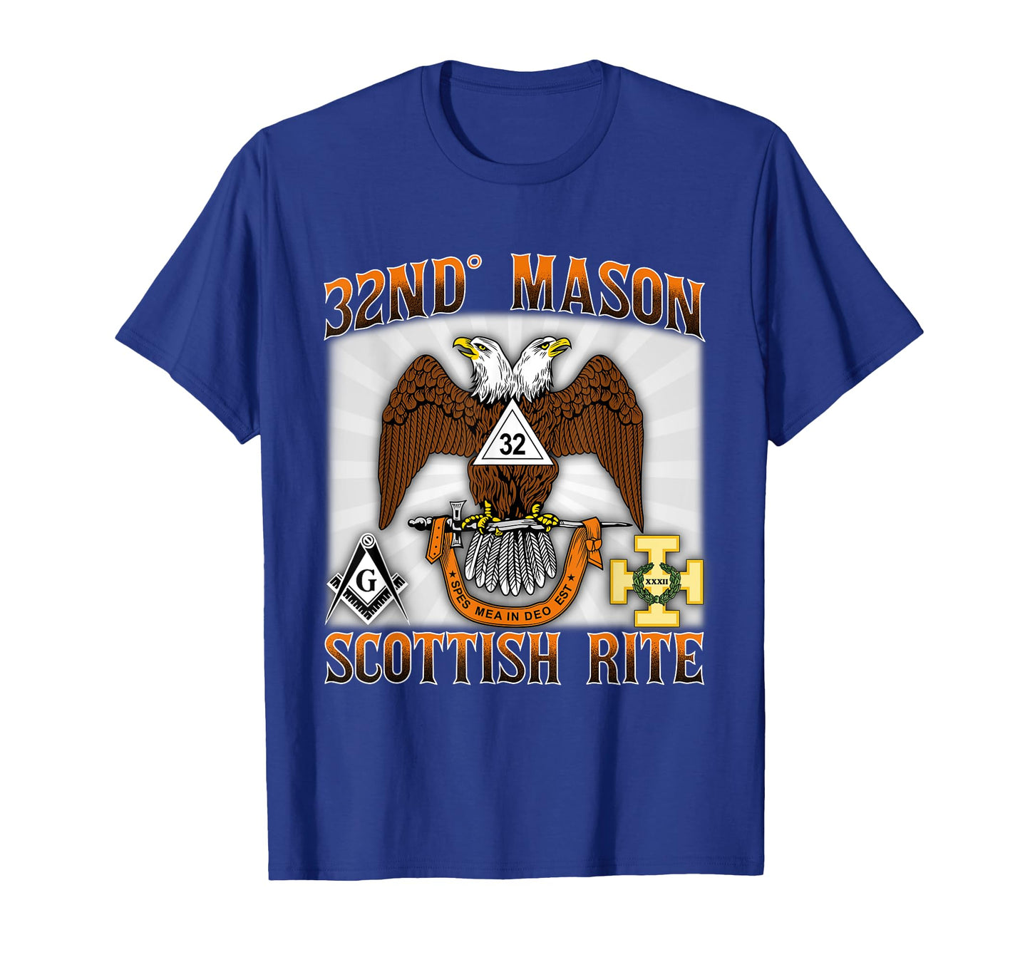 Scottish Rite Mason 32nd Masonic 32 AASR WD Valley Old Style T-Shirt