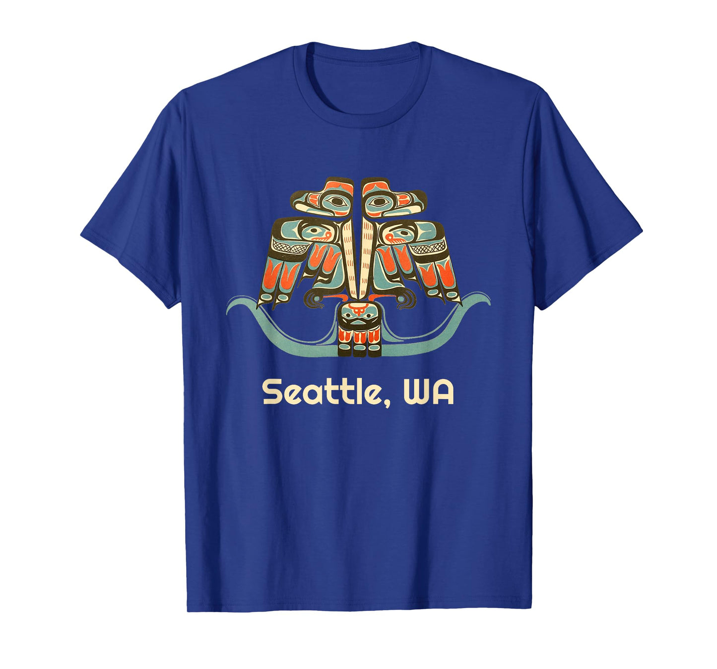 Seattle Washington Thunderbird NW Native Indian American Art T-Shirt
