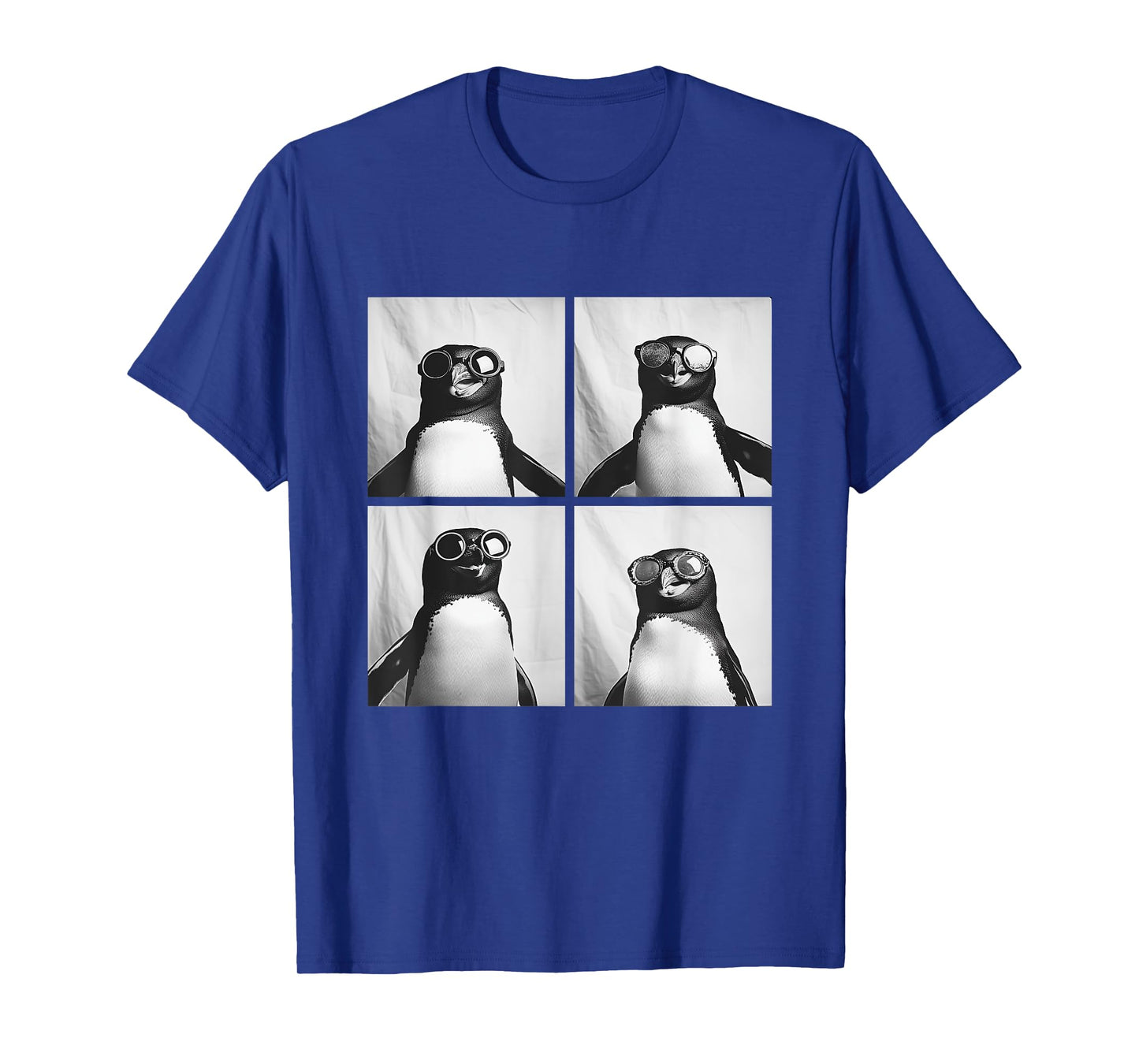 Funny Penguins with Sunglasses Cool Birds Animals Humor Meme T-Shirt
