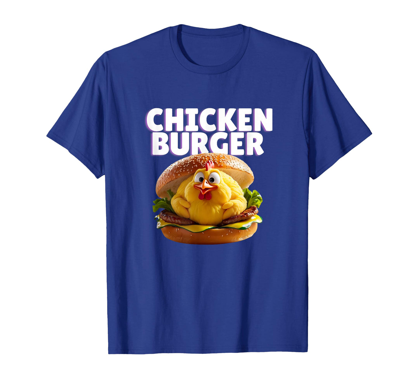 Chicken Burgers Finger Licking Chickens T-Shirt