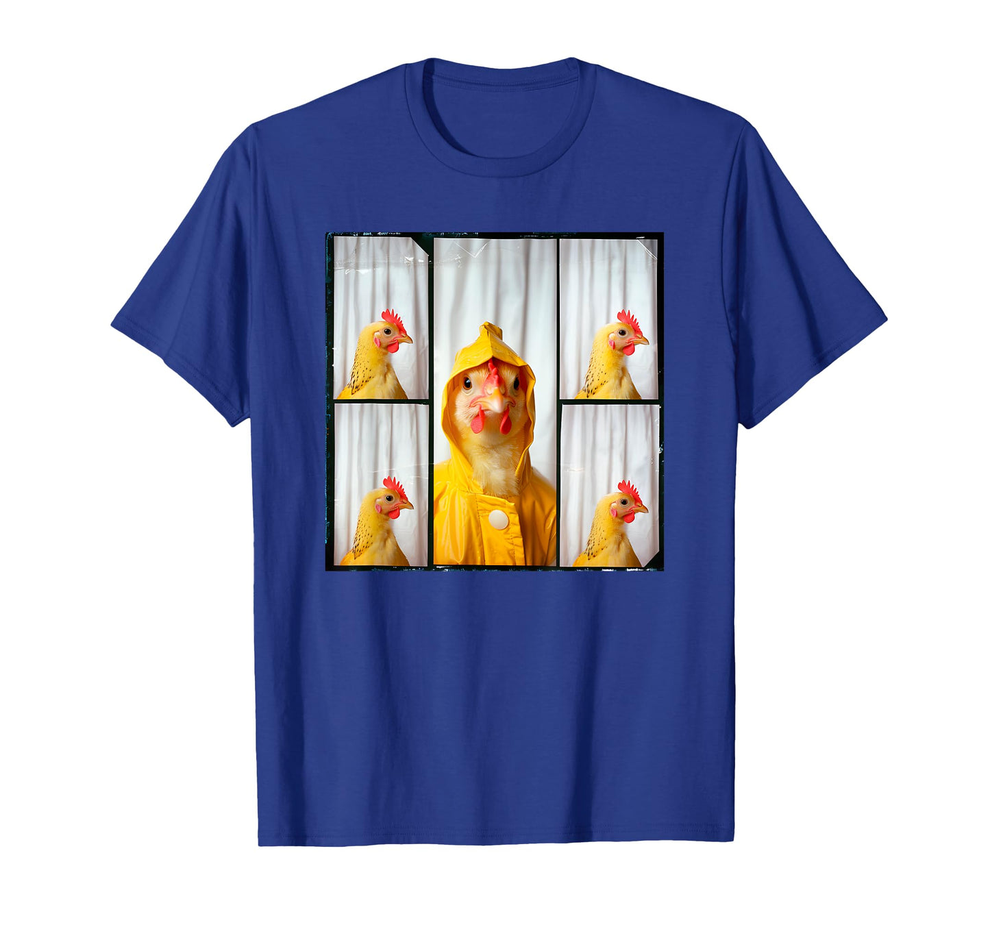 Funny Chicken Farm Animal Photobooth T-Shirt