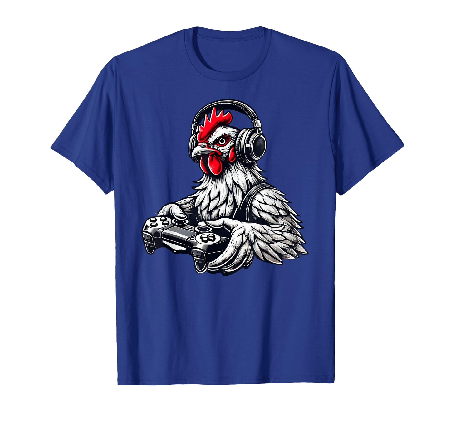 Chicken Funny Video Games Graphic Chicken Gamers T-Shirt