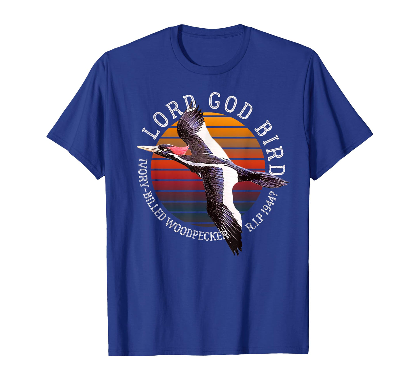 Lord God Bird Ivory-Billed Woodpecker Cryptid Extinct 1944? T-Shirt