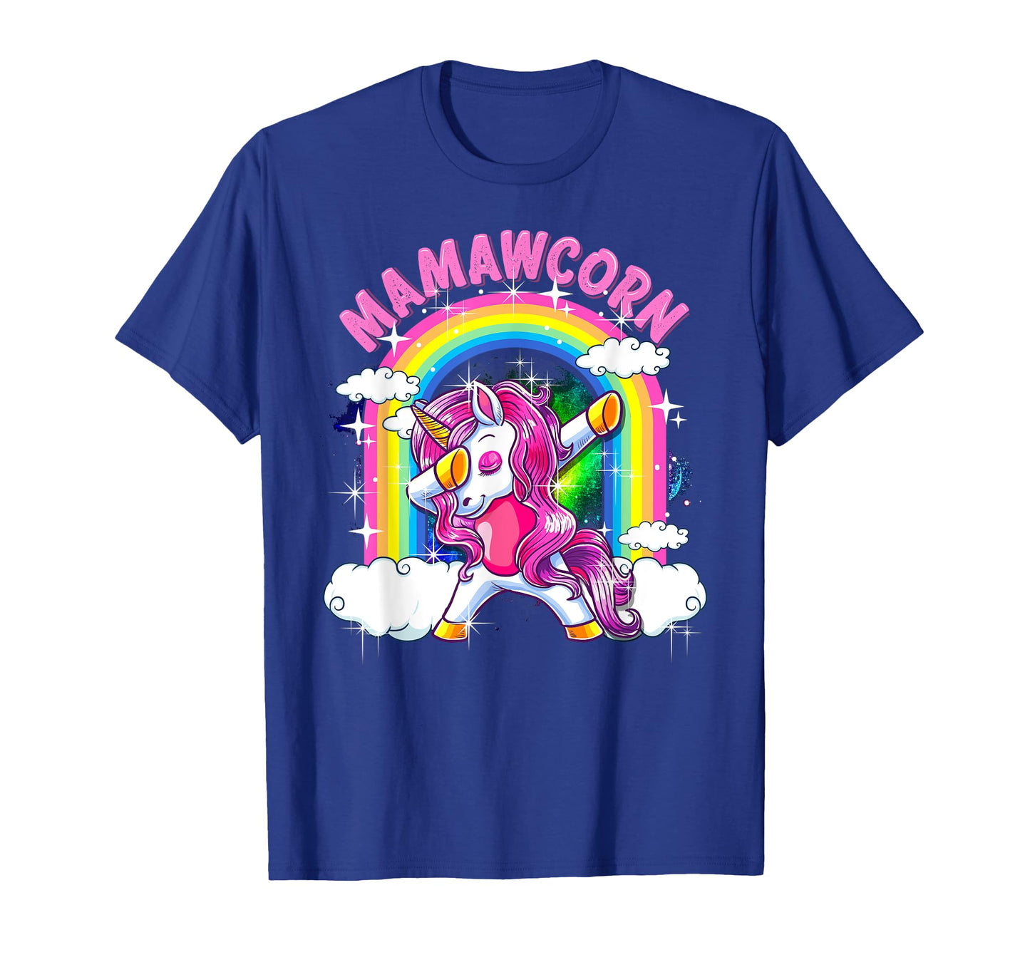 Mamawcorn Shirt Dabbing Unicorn Cute Mamaw Gifts T-Shirt