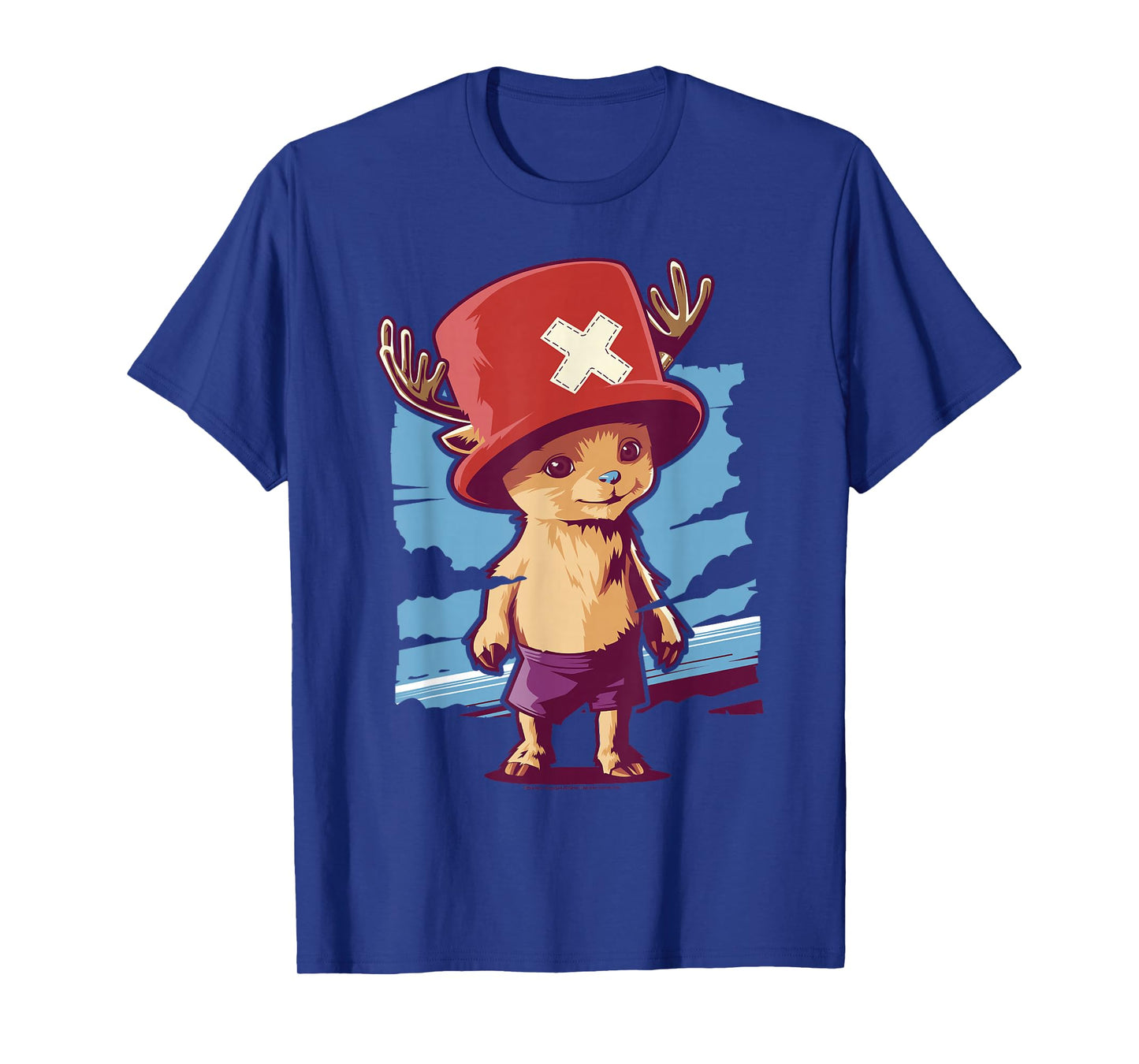 One Piece Tony Tony Chopper Cute Full Body Portrait T-Shirt