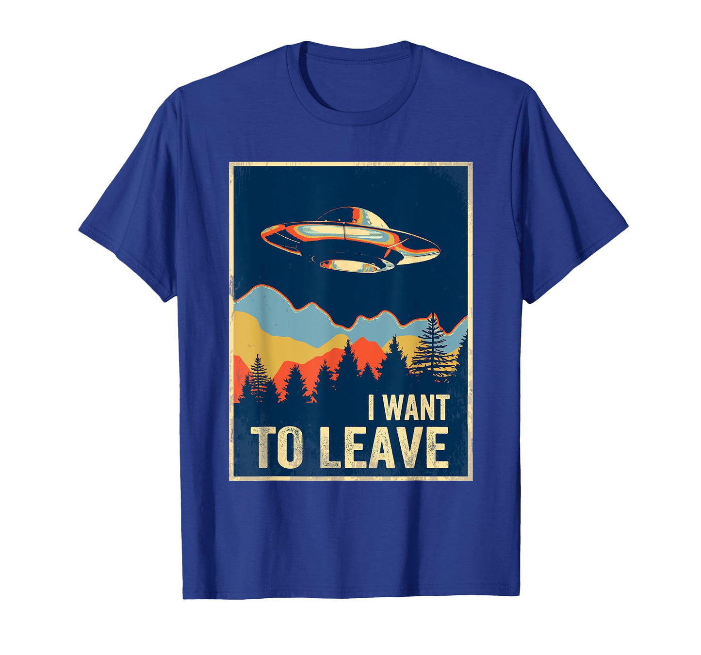 I Want To Leave Shirt Area 51 Alien UFO T-Shirt