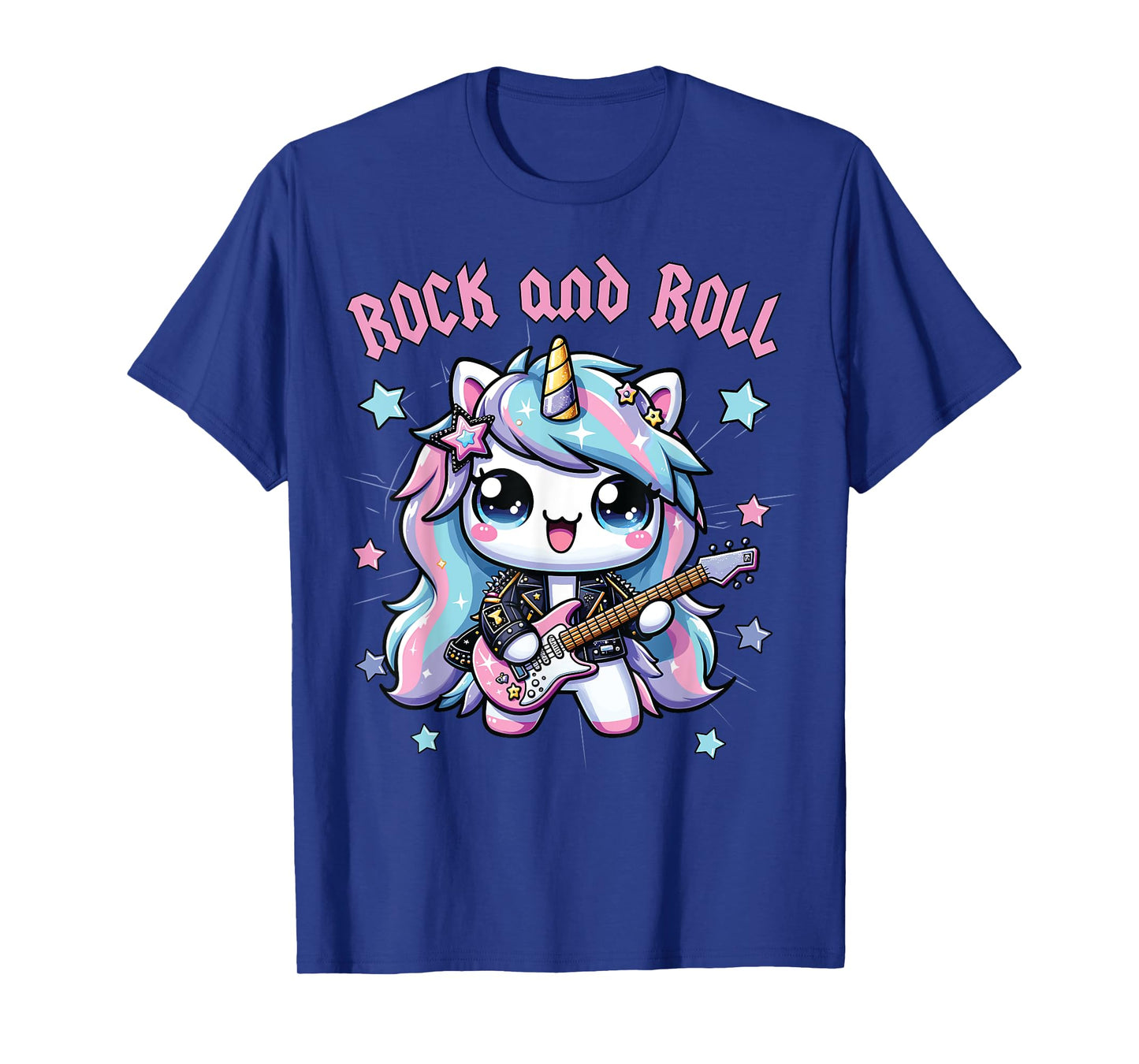 Girls Rock, Unicorn Rock Star, Unicorn Girls Rock and Roll T-Shirt