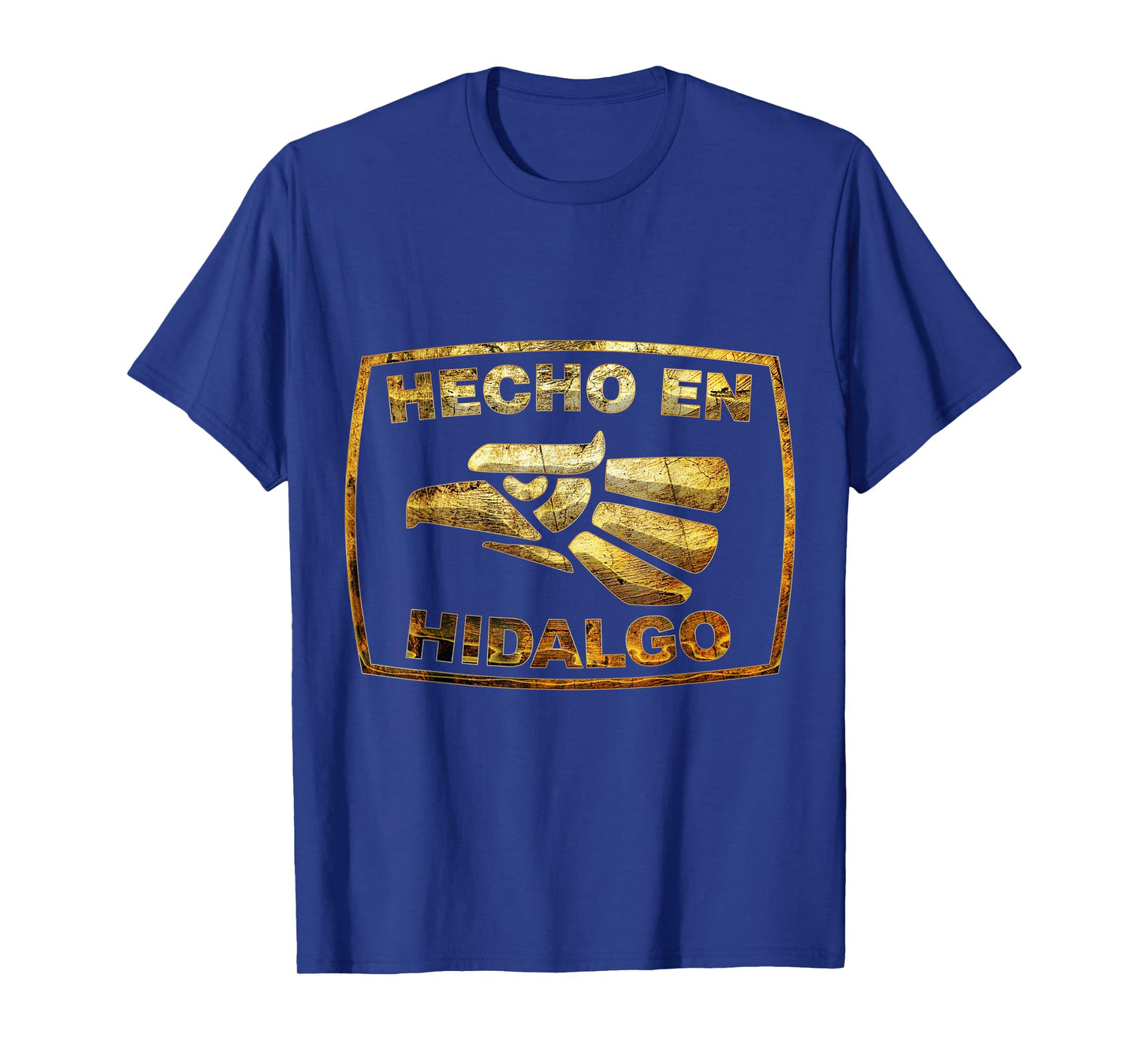 Mens Mexican Shirt Hecho En Hidalgo Mexico Eagle Emblem