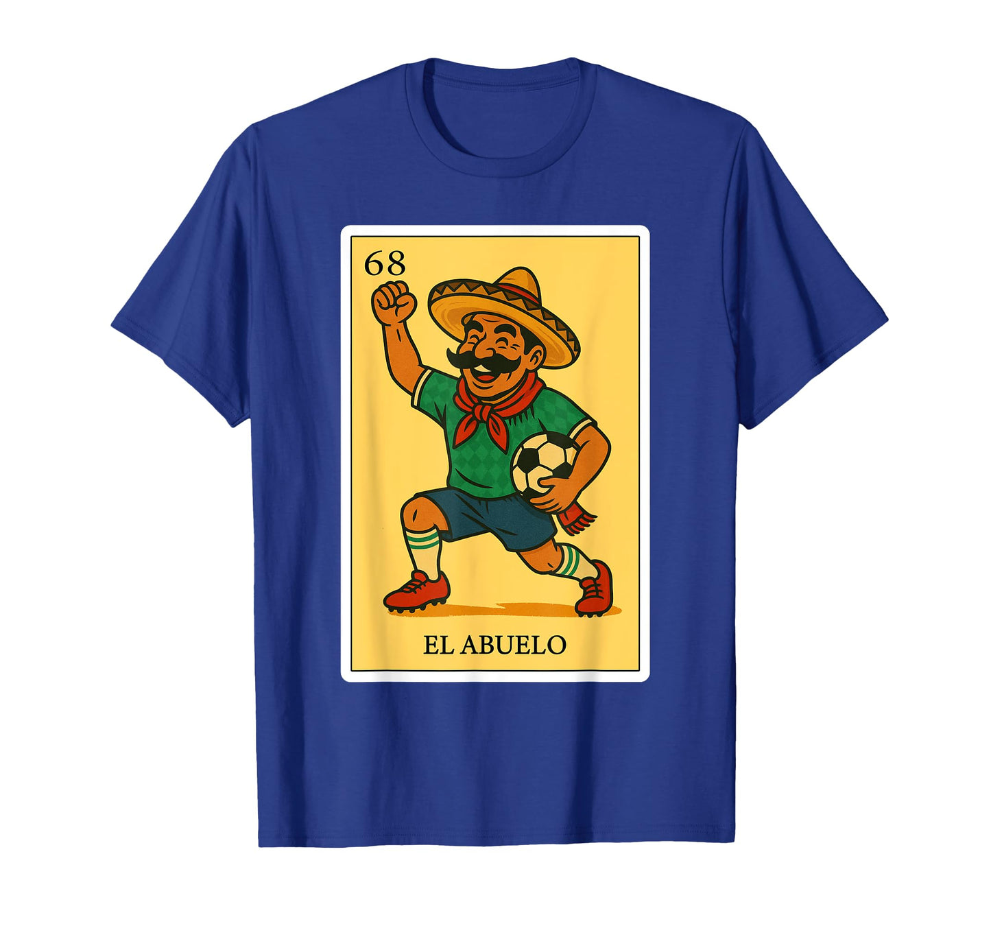 El Abuelo Futbolero | Spanish-Mexican Bingo Gifts for Abuela T-Shirt