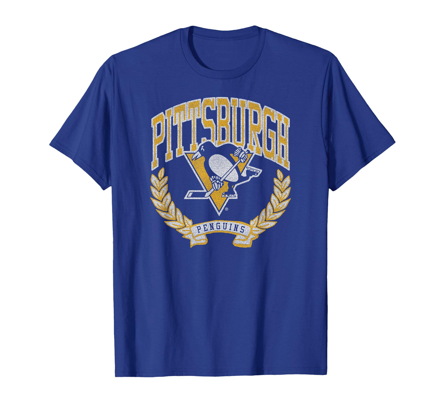Pittsburgh Penguins Vintage Victory Black Licensed T-Shirt