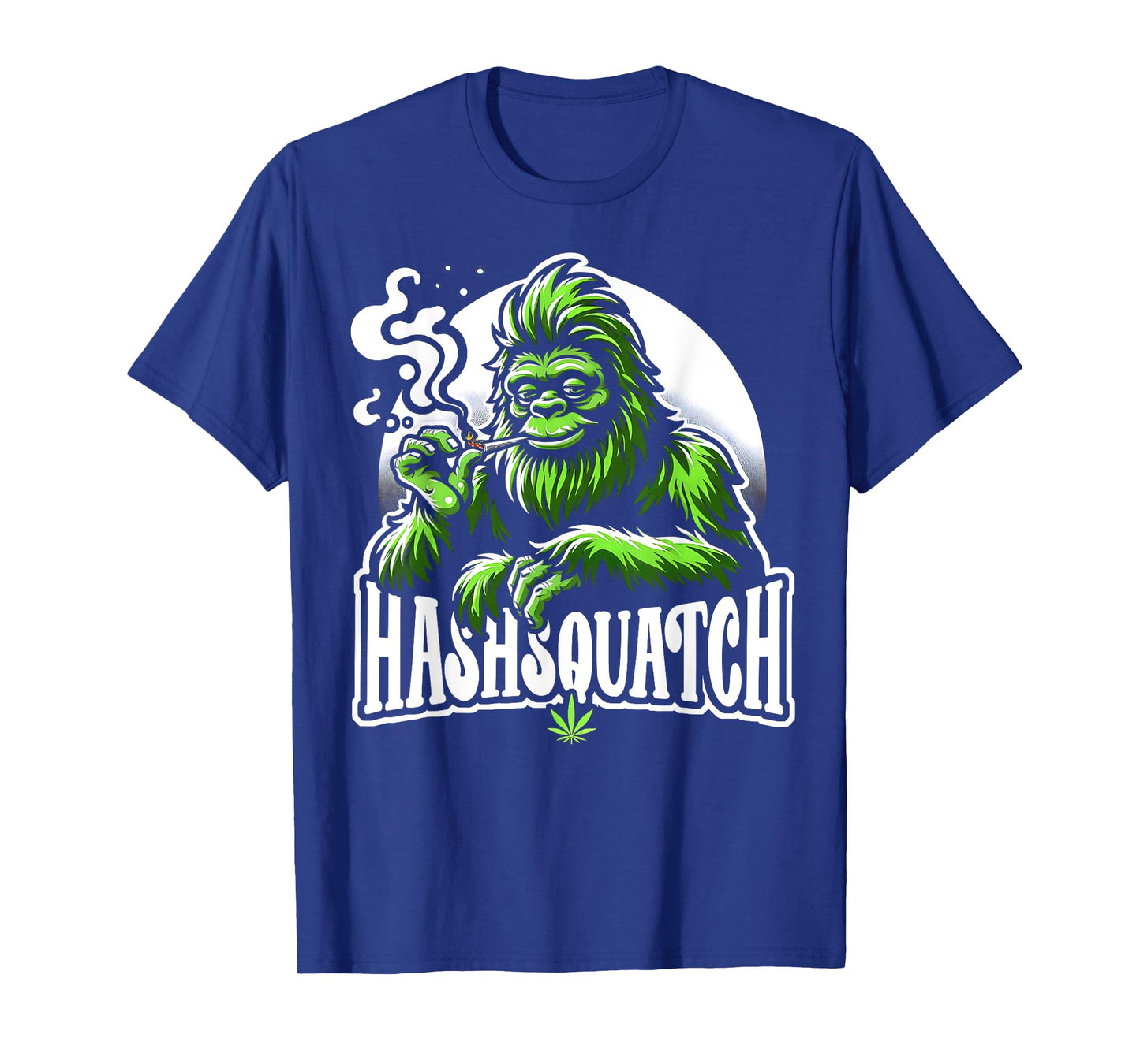Hashsquatch Hash Squatch Bigfoot Smoking Weed cannabis T-Shirt