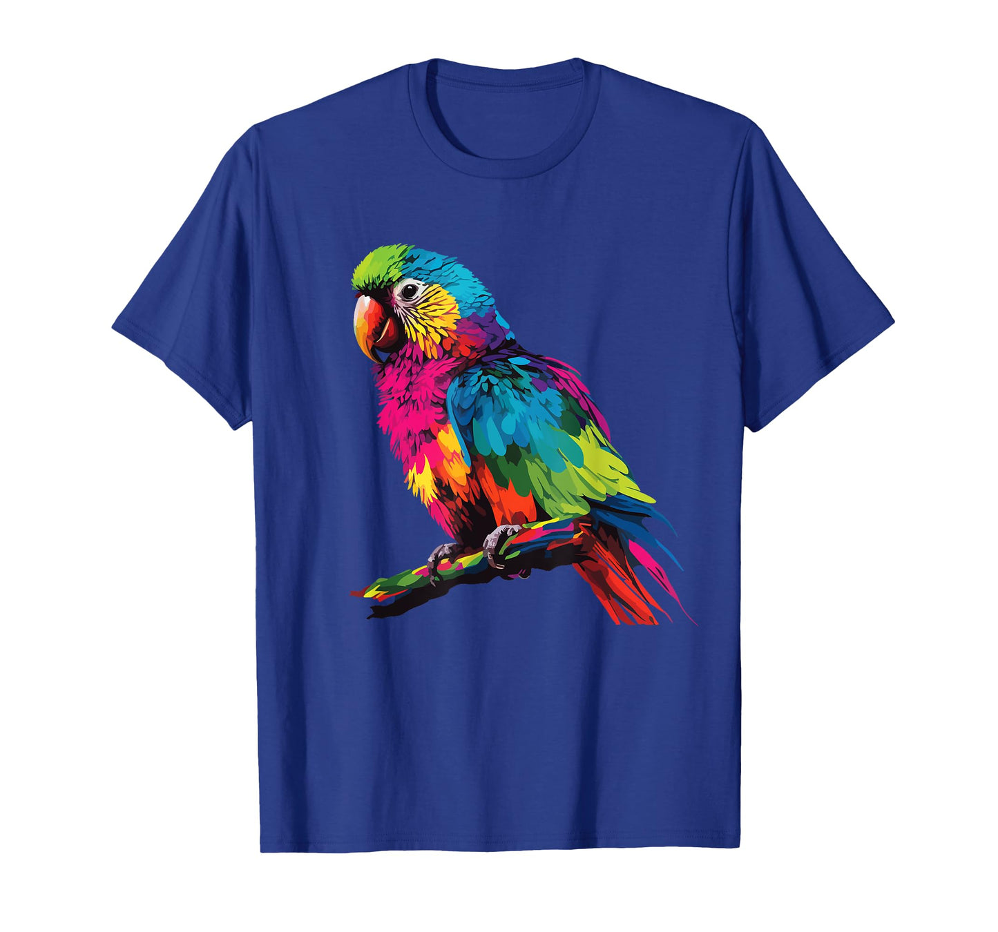 colorful scarlet Macaw parrot bird for lover Birdwatching T-Shirt