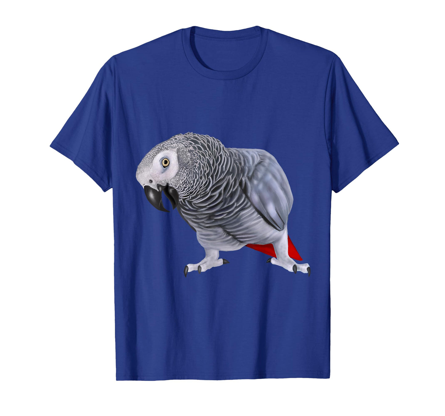 African Grey Parrot Bird T-Shirt