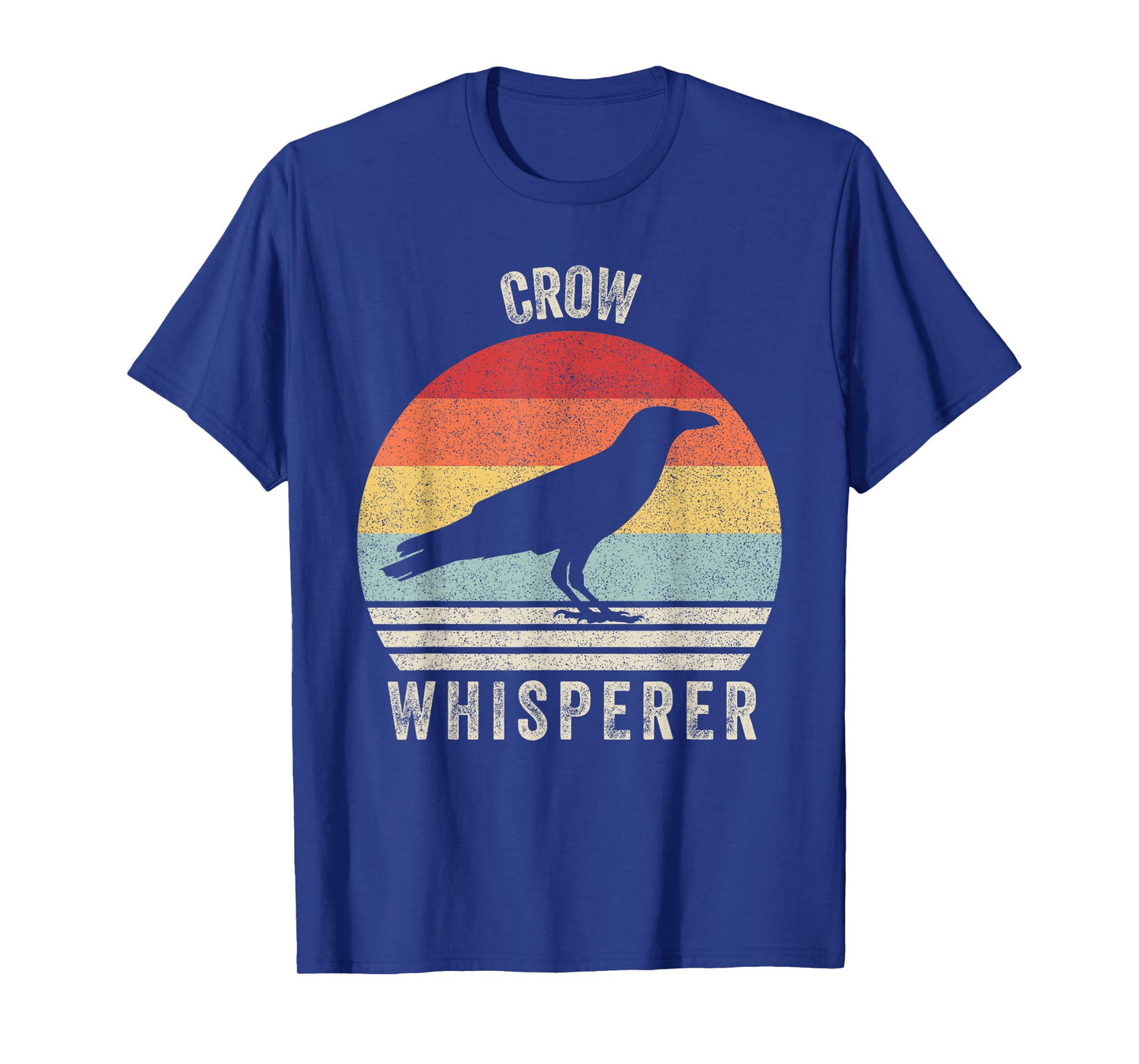 Retro Crow Whisperer Shirt Funny Birds Lover Crow Vintage T-Shirt