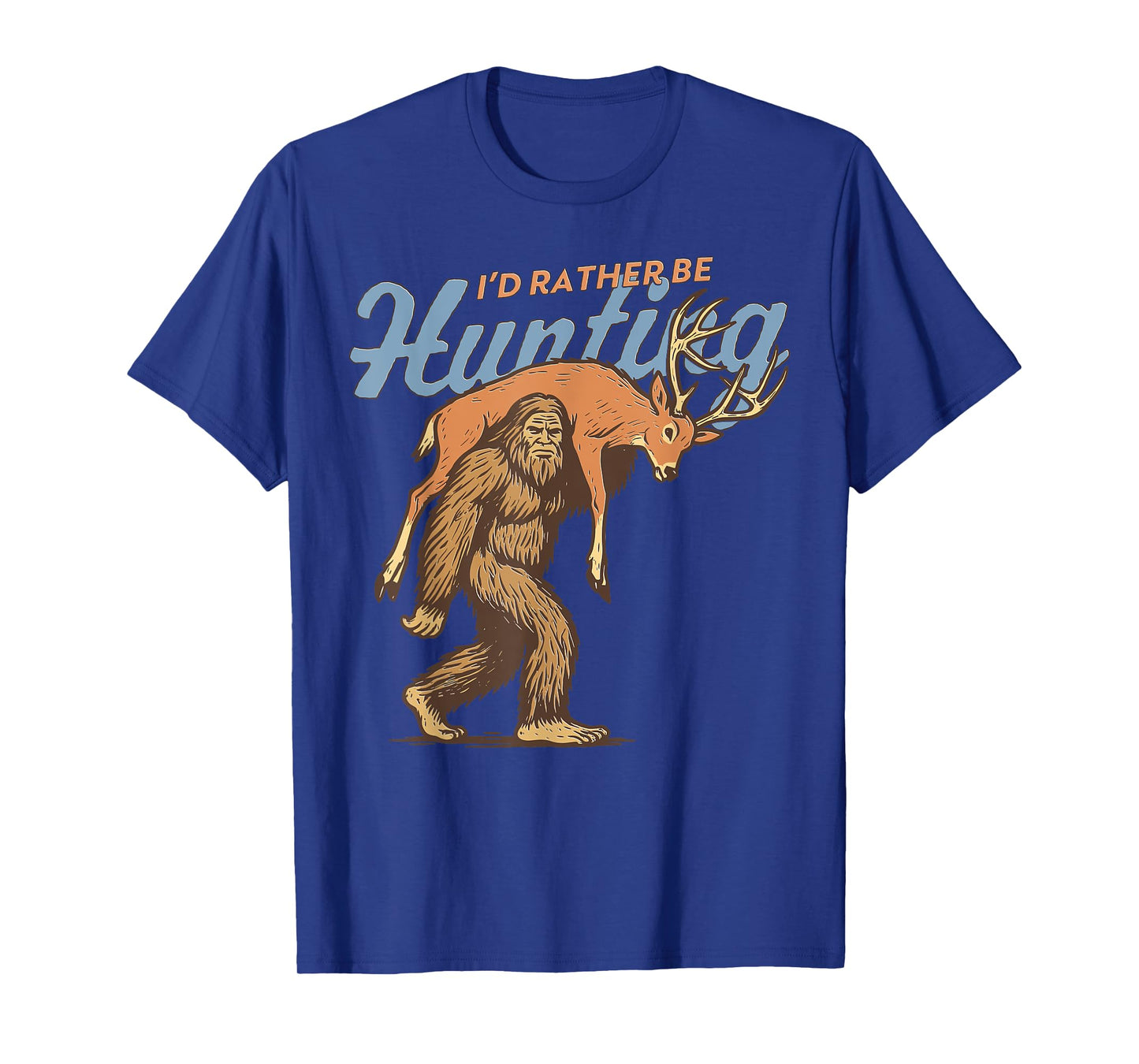 Bigfoot Bags a Deer Bigfoot Deer Bow Hunting T-Shirt