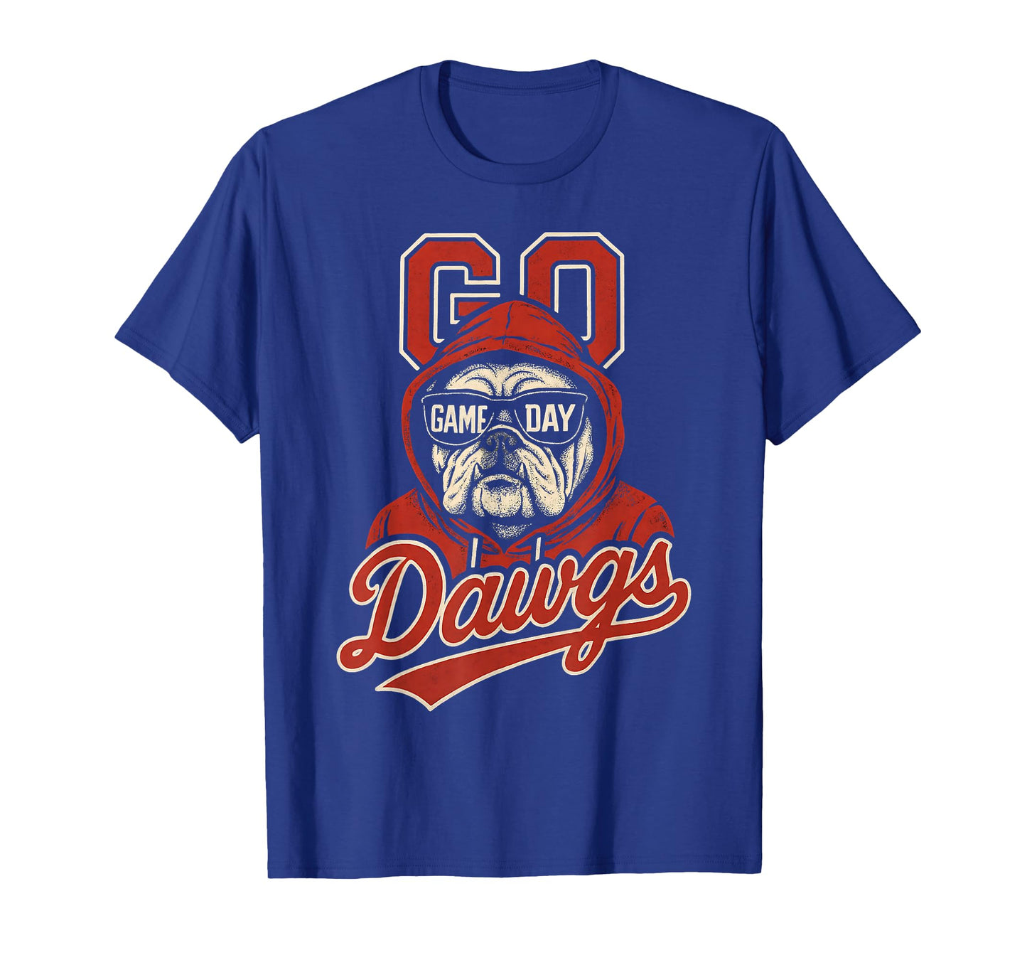 Bulldogs Graphic Go Dawg Men Women Kid Boy Girl T-Shirt
