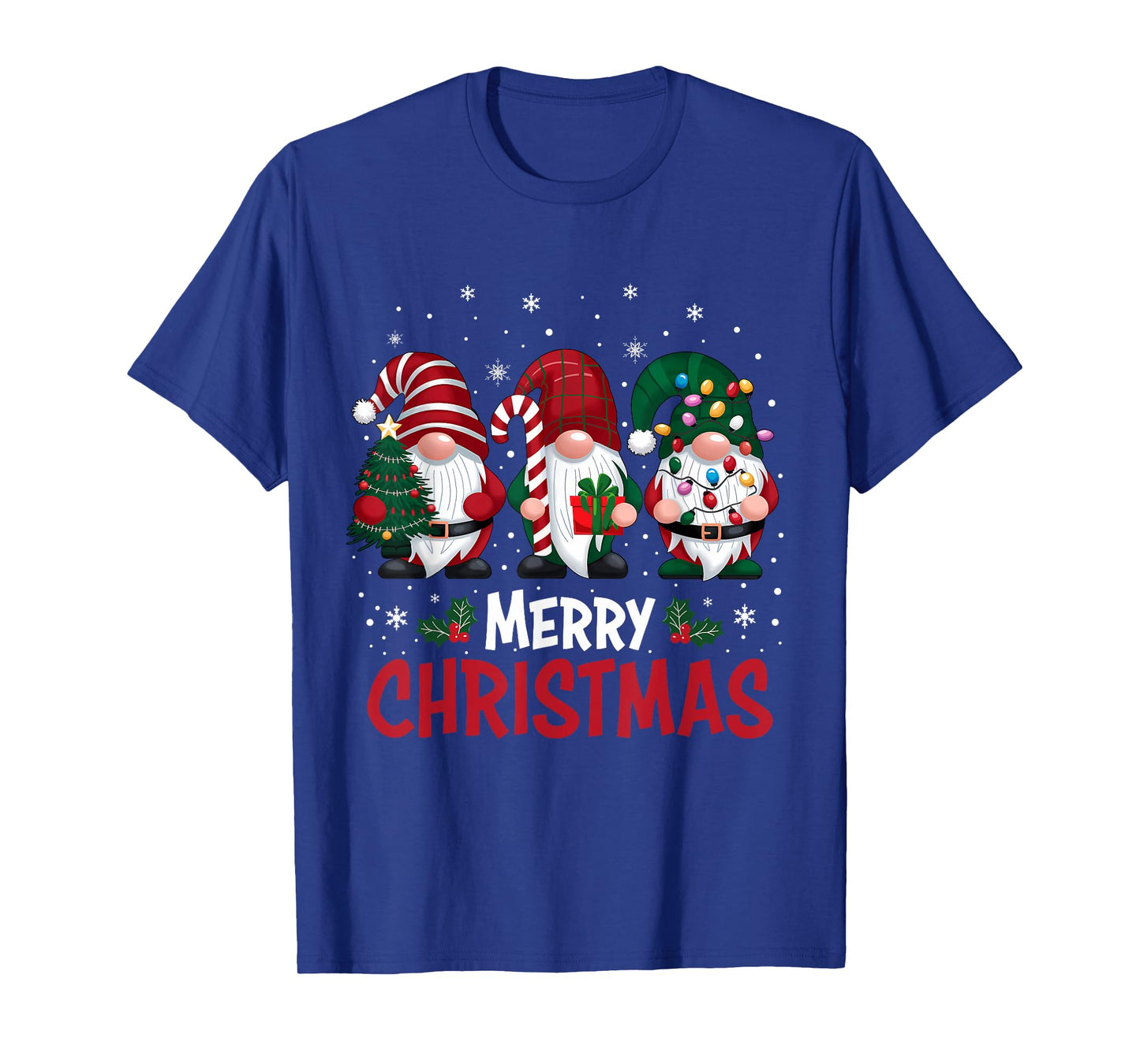 Merry Christmas Gnomes Family Xmas Festive Holiday Gnome T-Shirt