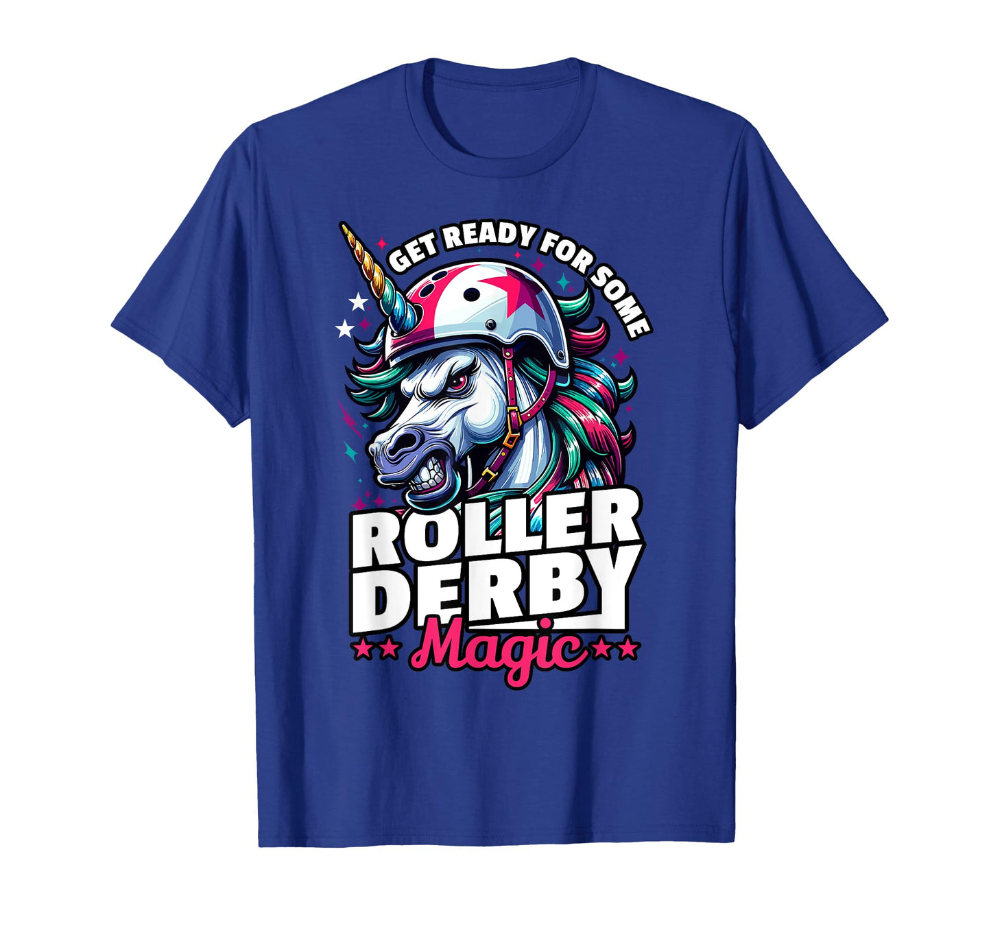 Roller Derby Unicorn - Ready For Roller Derby T-Shirt