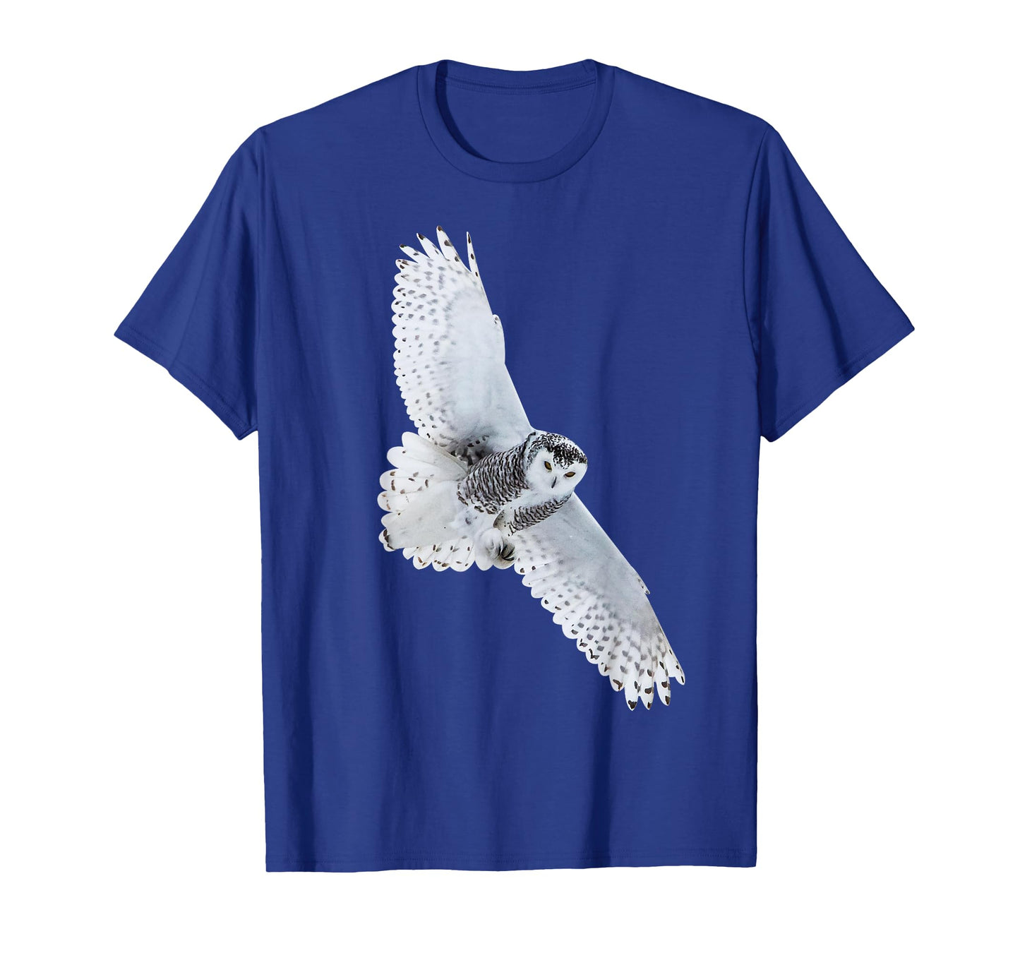 @n!mal Unisex-Adults & Kids Owl Bird Motif Animals Bird Design Owl T-Shirt - Black - Small - Short Sleeve - Cotton 60%, Polyester 40%