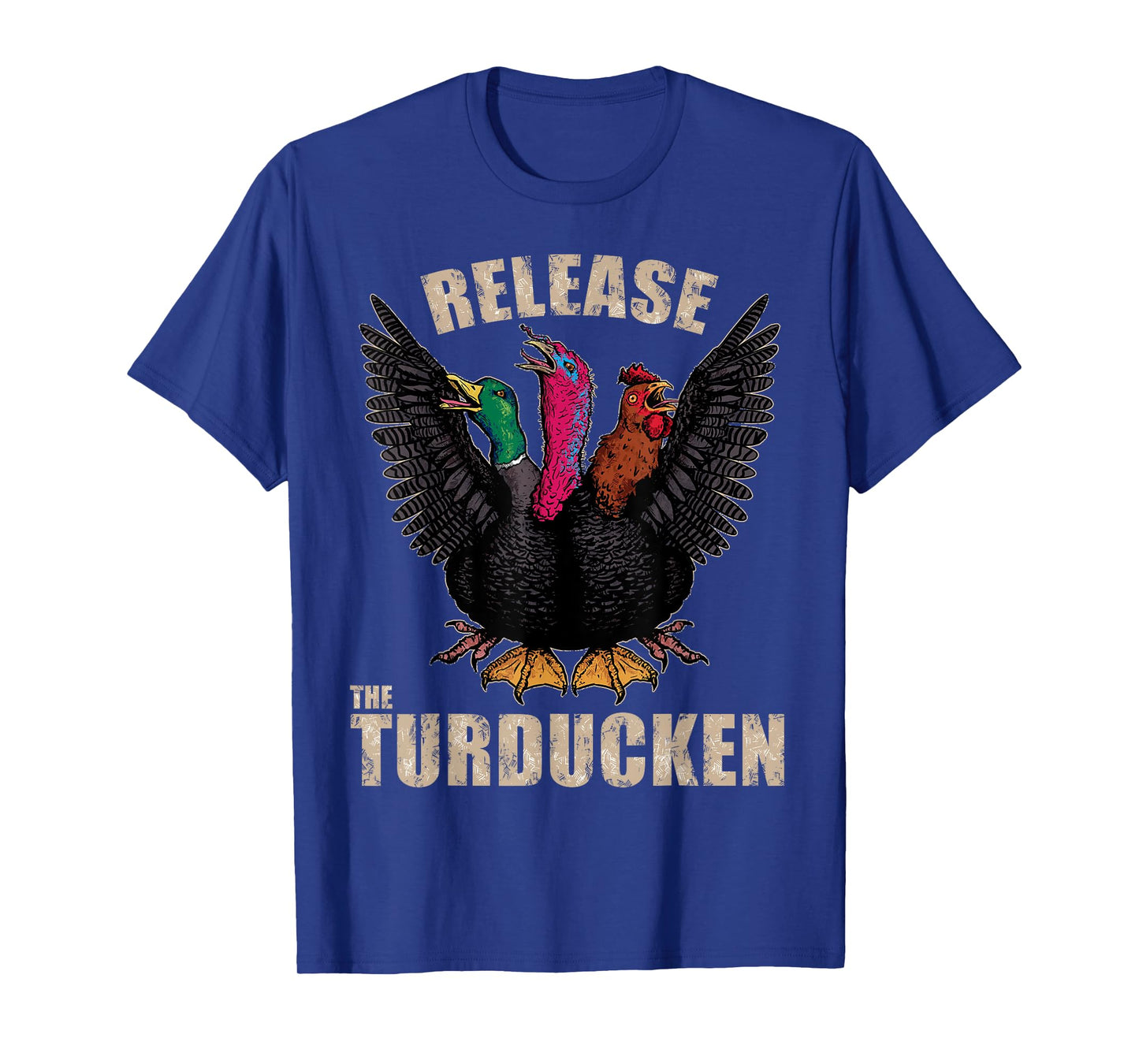 Thanksgiving Day Turkey Turducken Kaiju Monster Ugly Sweater T-Shirt