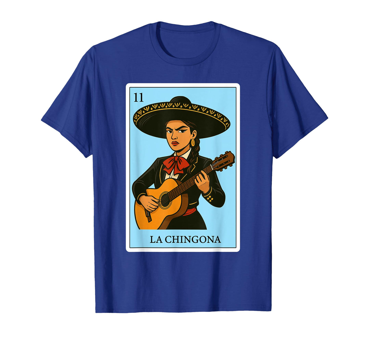La Chingona Mariachi Funny Spanish-Mexican Bingo Gifts Women T-Shirt