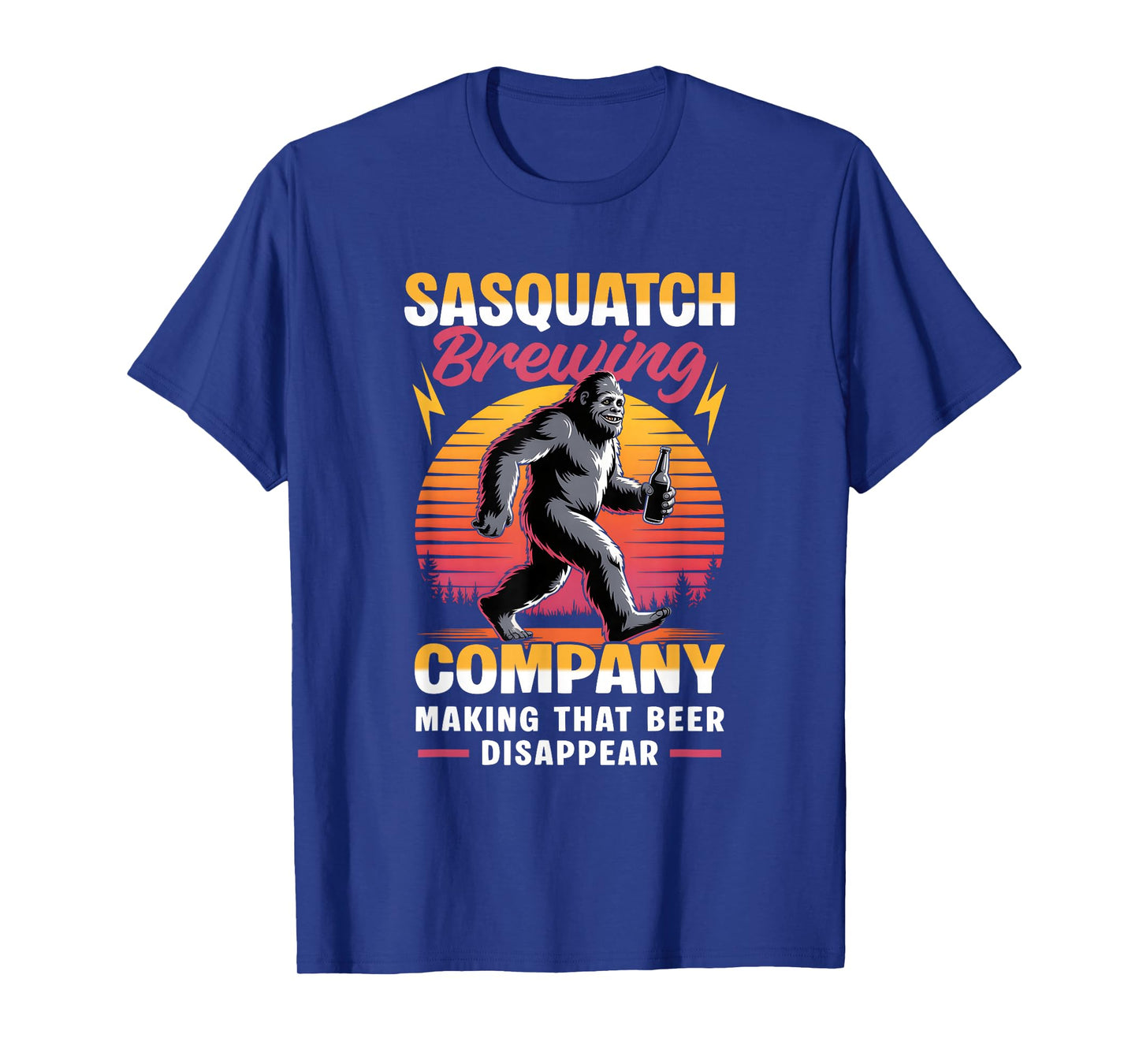 Sasquatch Brewing Company Bigfoot Making That Beer Disappear T-Shirt