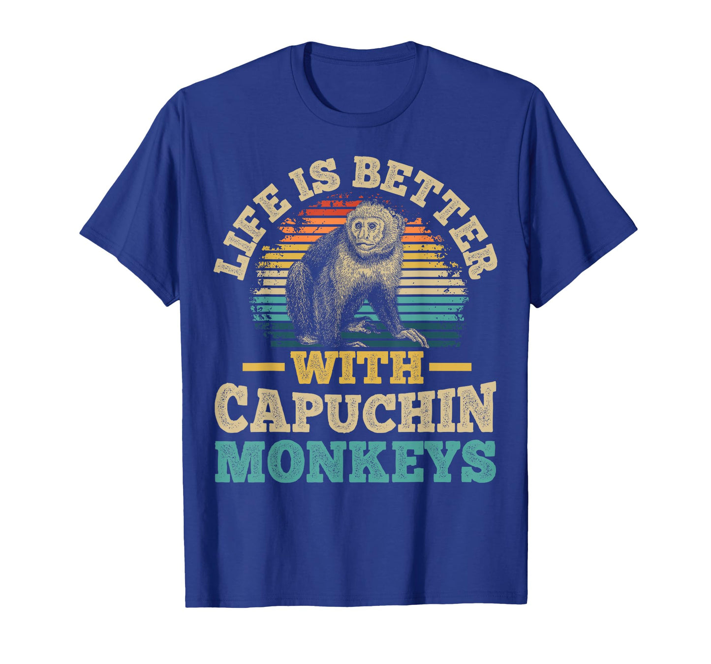 Monkey and Capuchin Monkey Design for a Capuchin Monkey fan T-Shirt