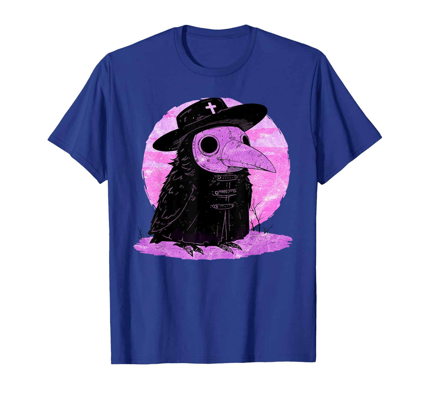 Kawaii Pastel Goth Steam Punk Mask Plague Doctor Crow Goth T-Shirt
