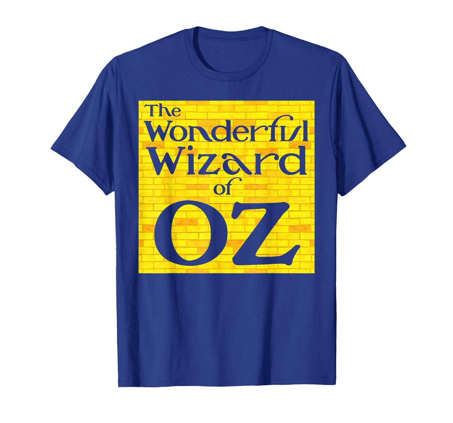 Retro Vintage Yellow Brick Road Wonderful Wizard of OZ Logo T-Shirt