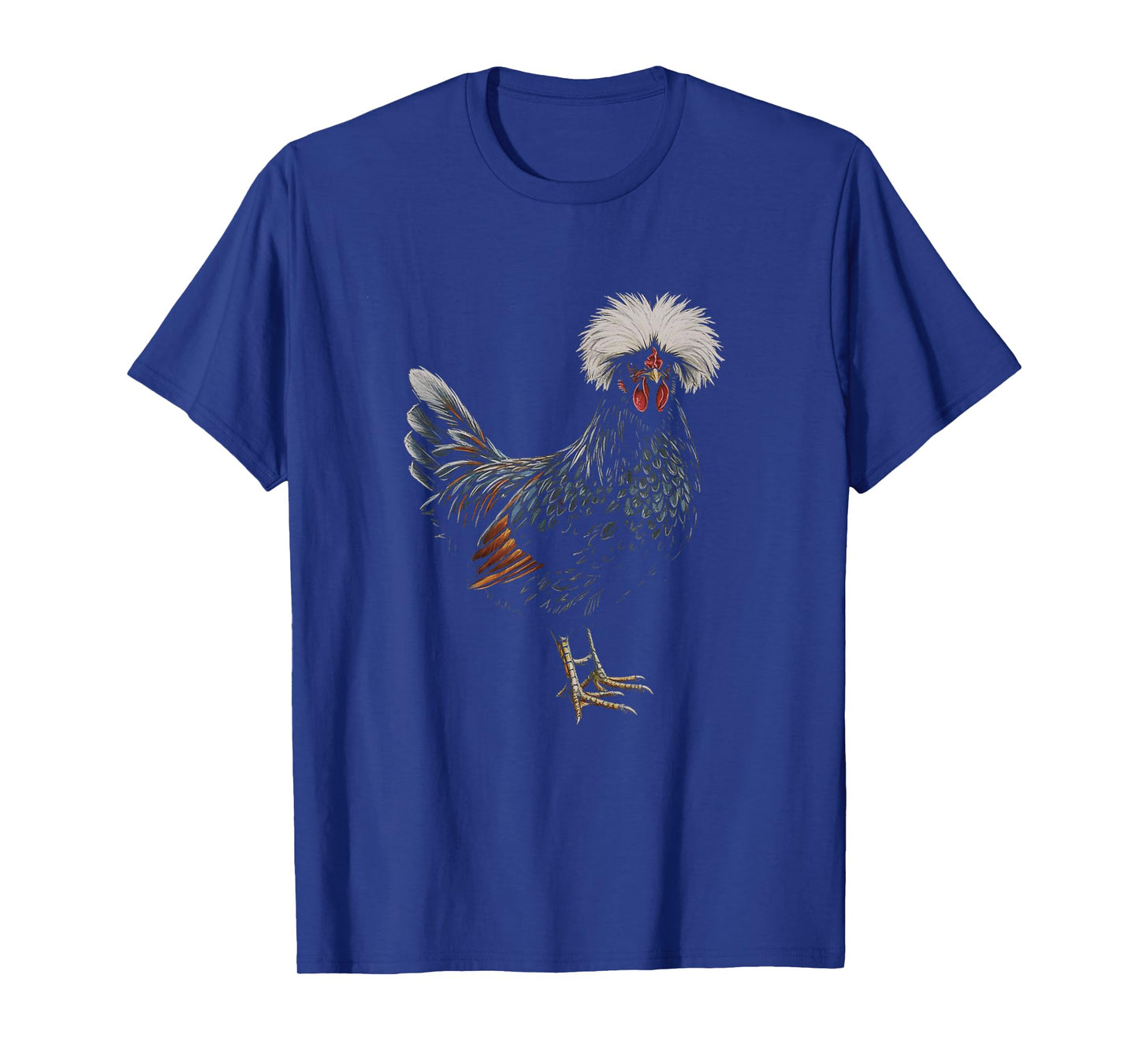 Polish Chicken Drawing Art Design T-Shirt