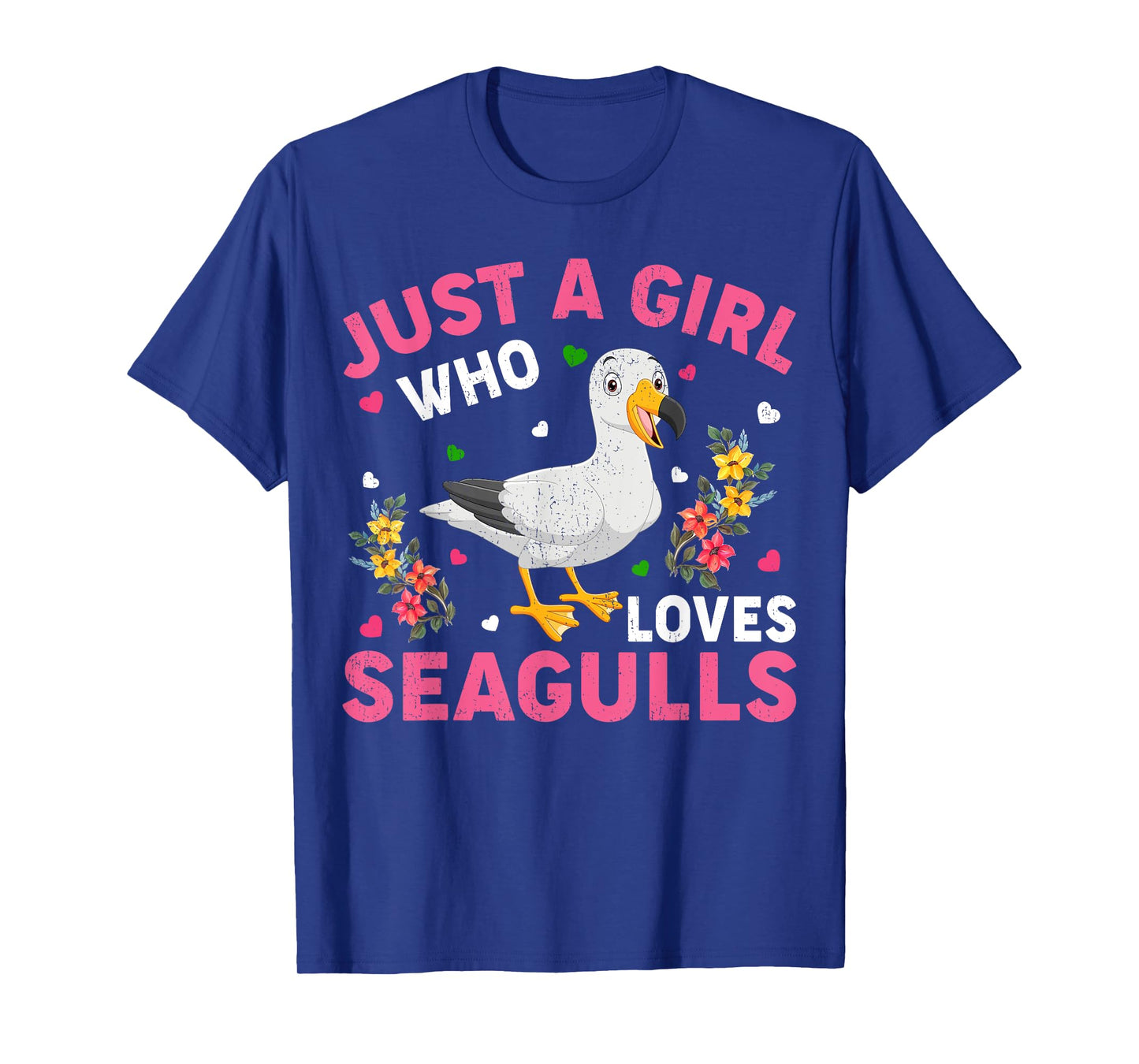 Seagull Bird Lover Just A Girl Who Loves Seagulls T-Shirt