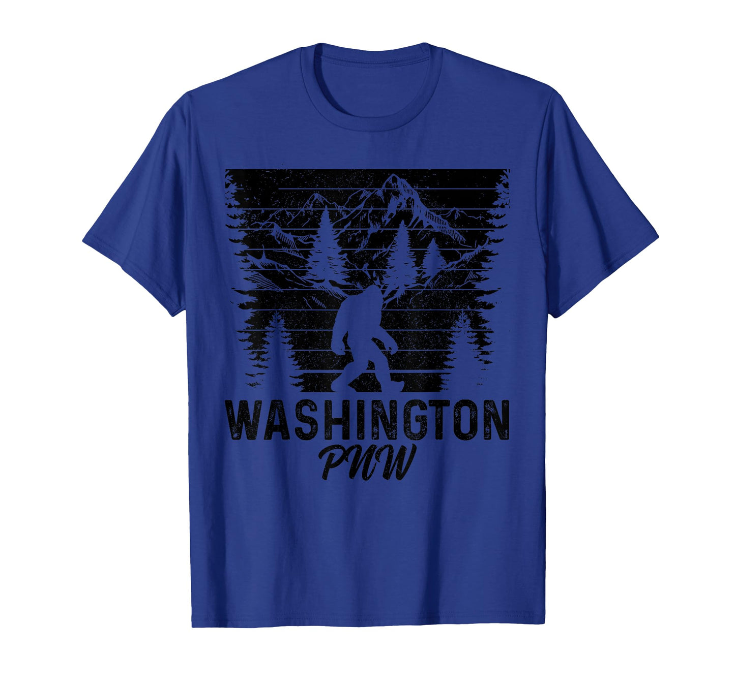 Washington PNW Bigfoot Vintage Pacific Northwest T-Shirt
