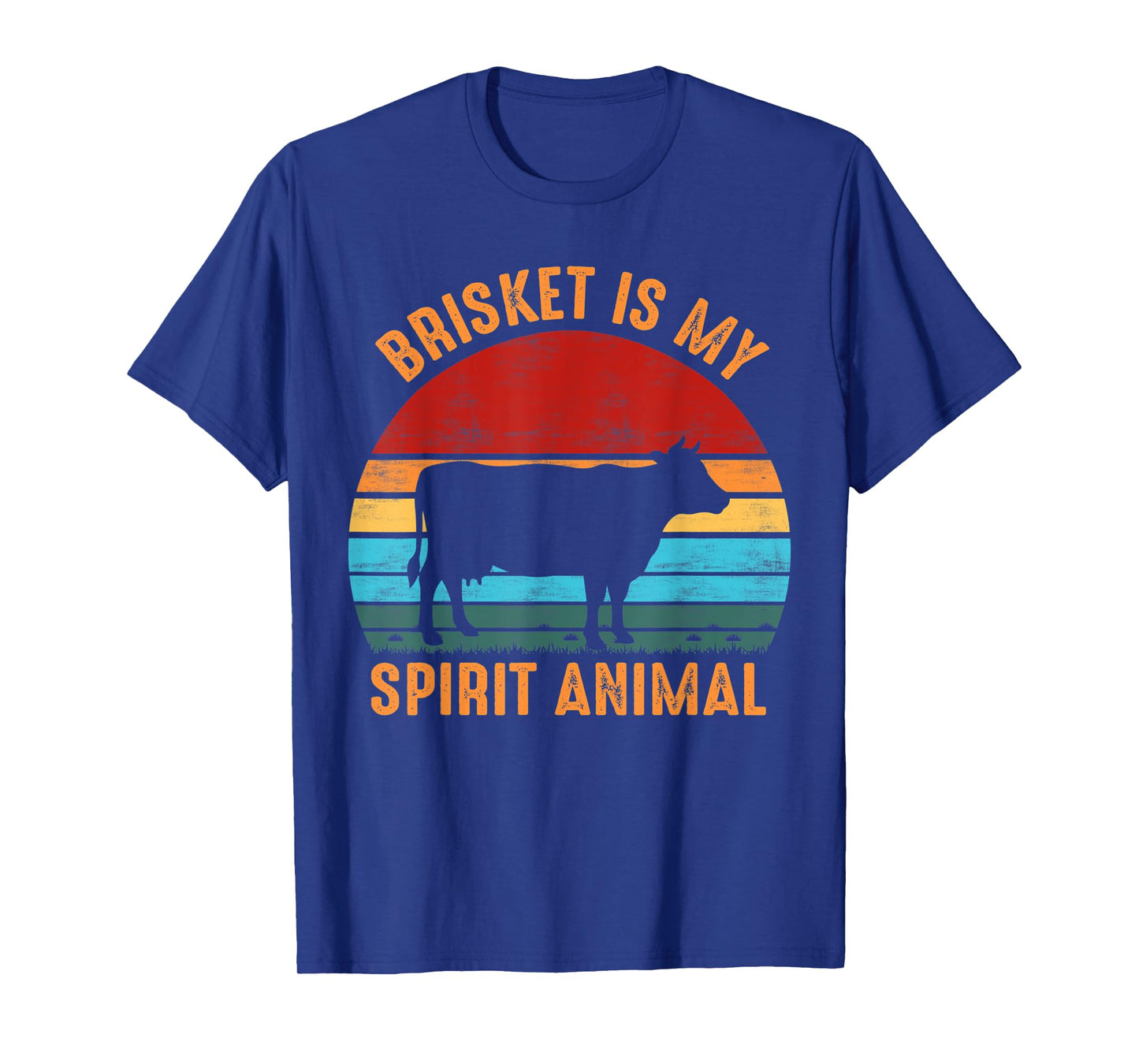 Brisket Is My Spirit Animal Funny Grilling BBQ T-Shirt